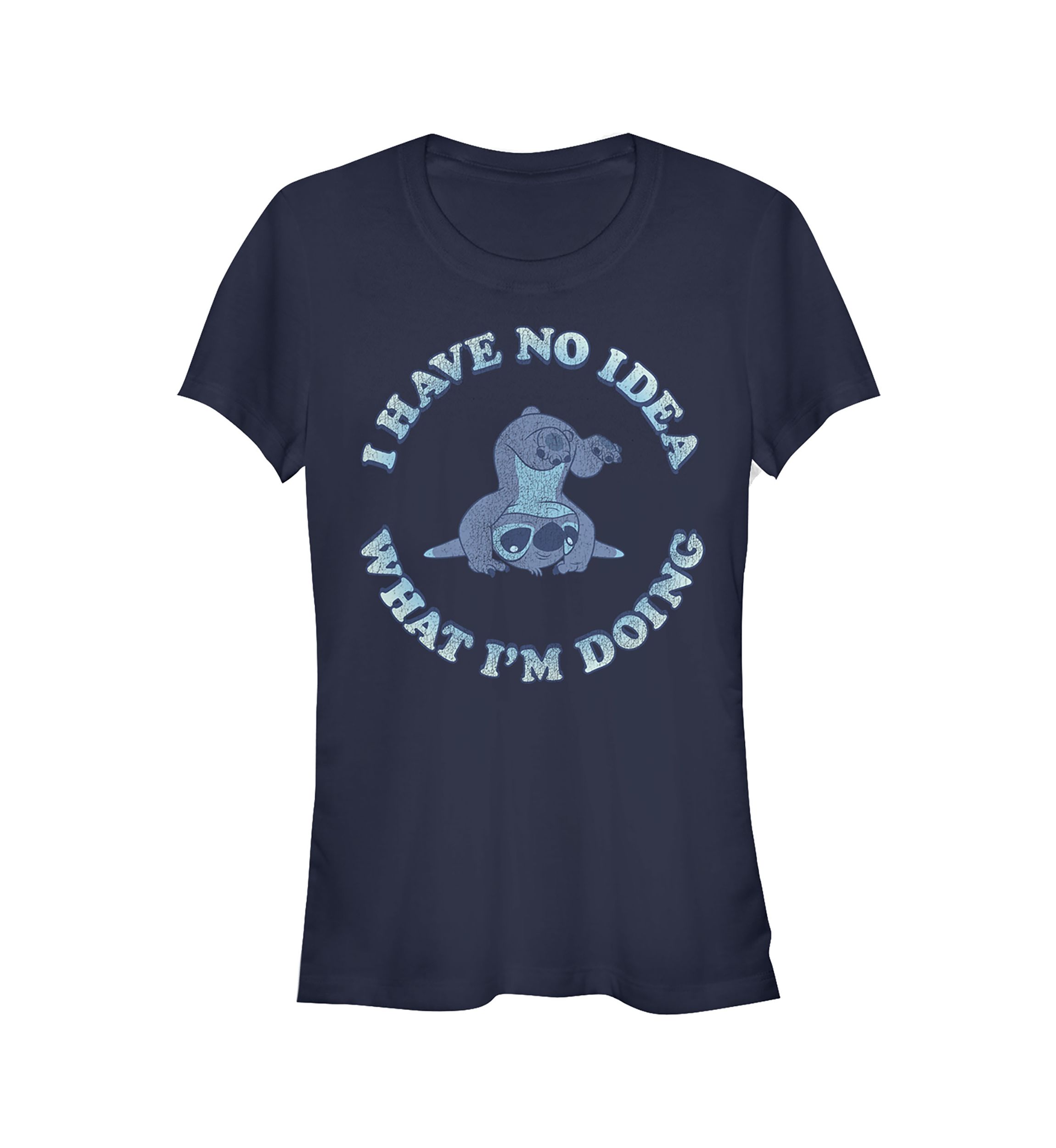 Juniors Licensed Disney No Idea T-Shirt