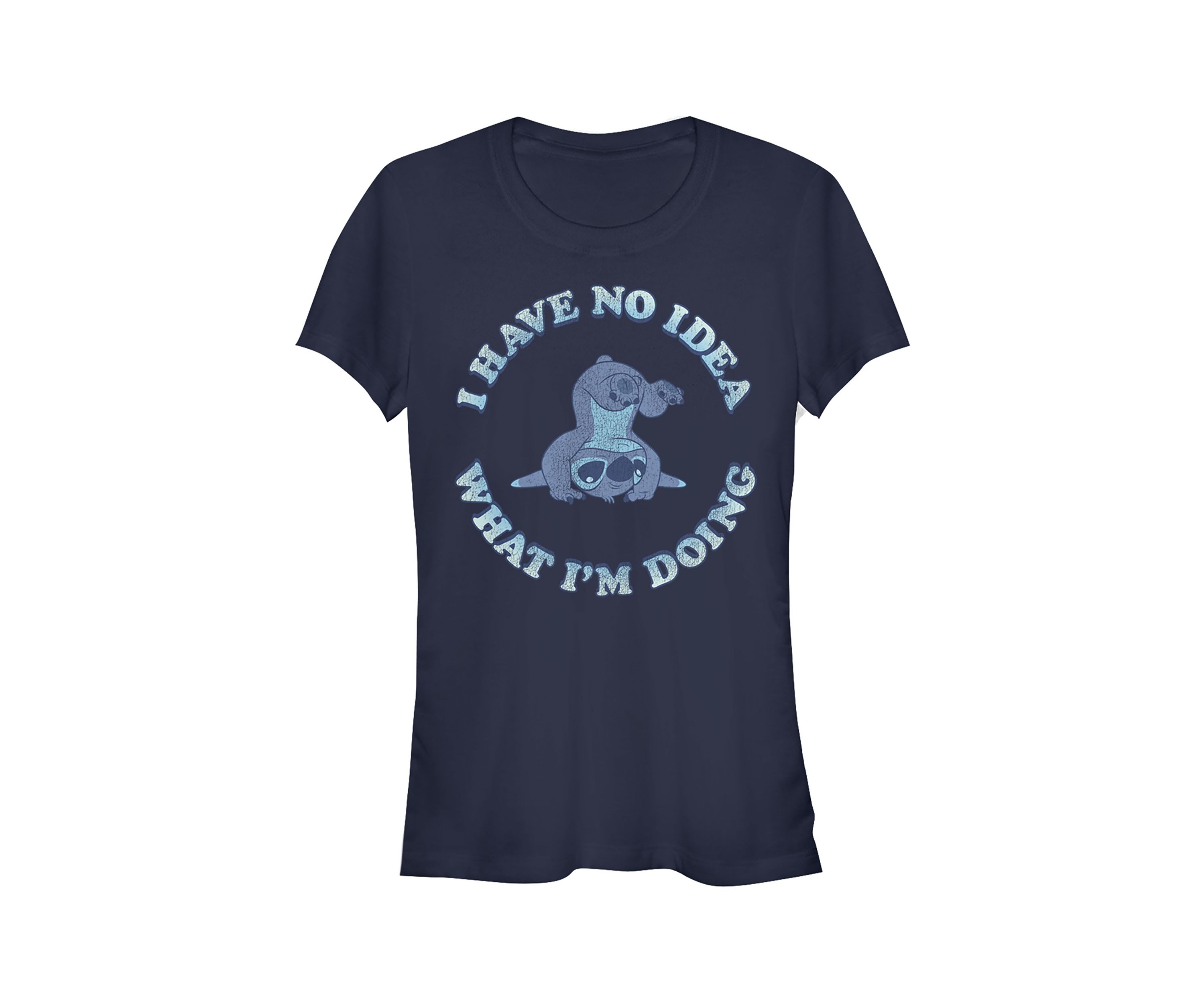 Juniors Licensed Disney No Idea T-Shirt