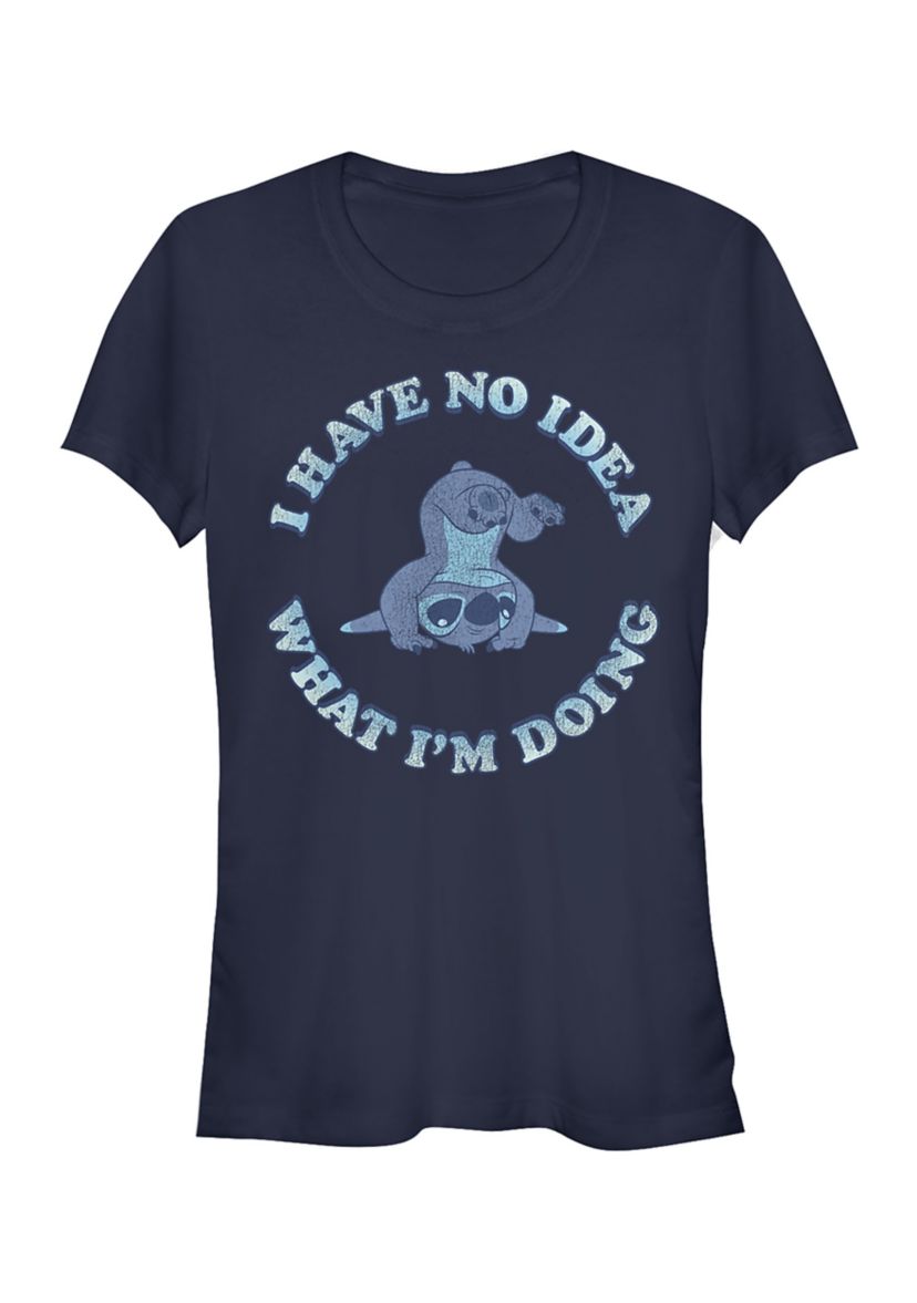 Juniors Licensed Disney No Idea T-Shirt