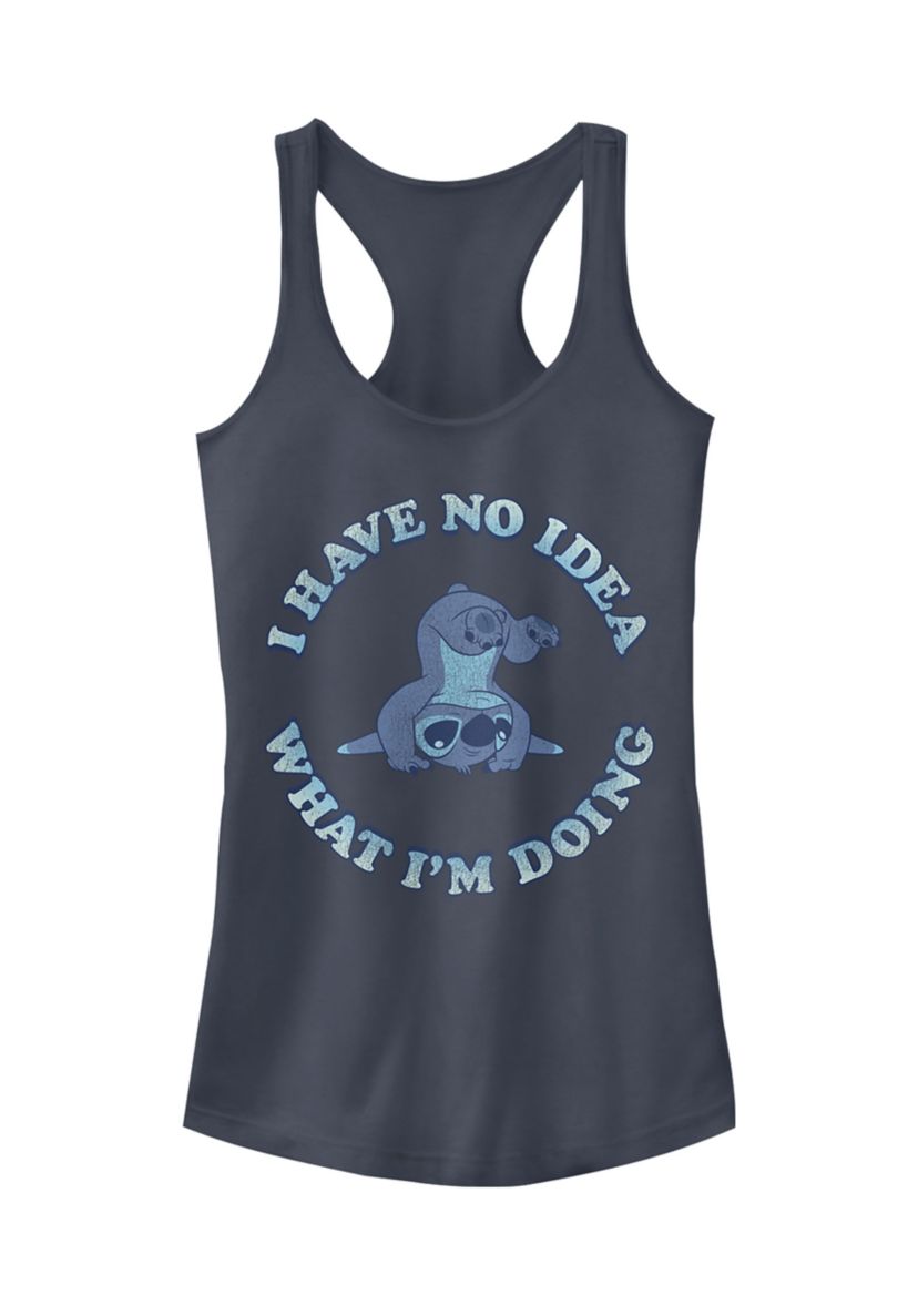 Juniors Licensed Disney No Idea Tank Top
