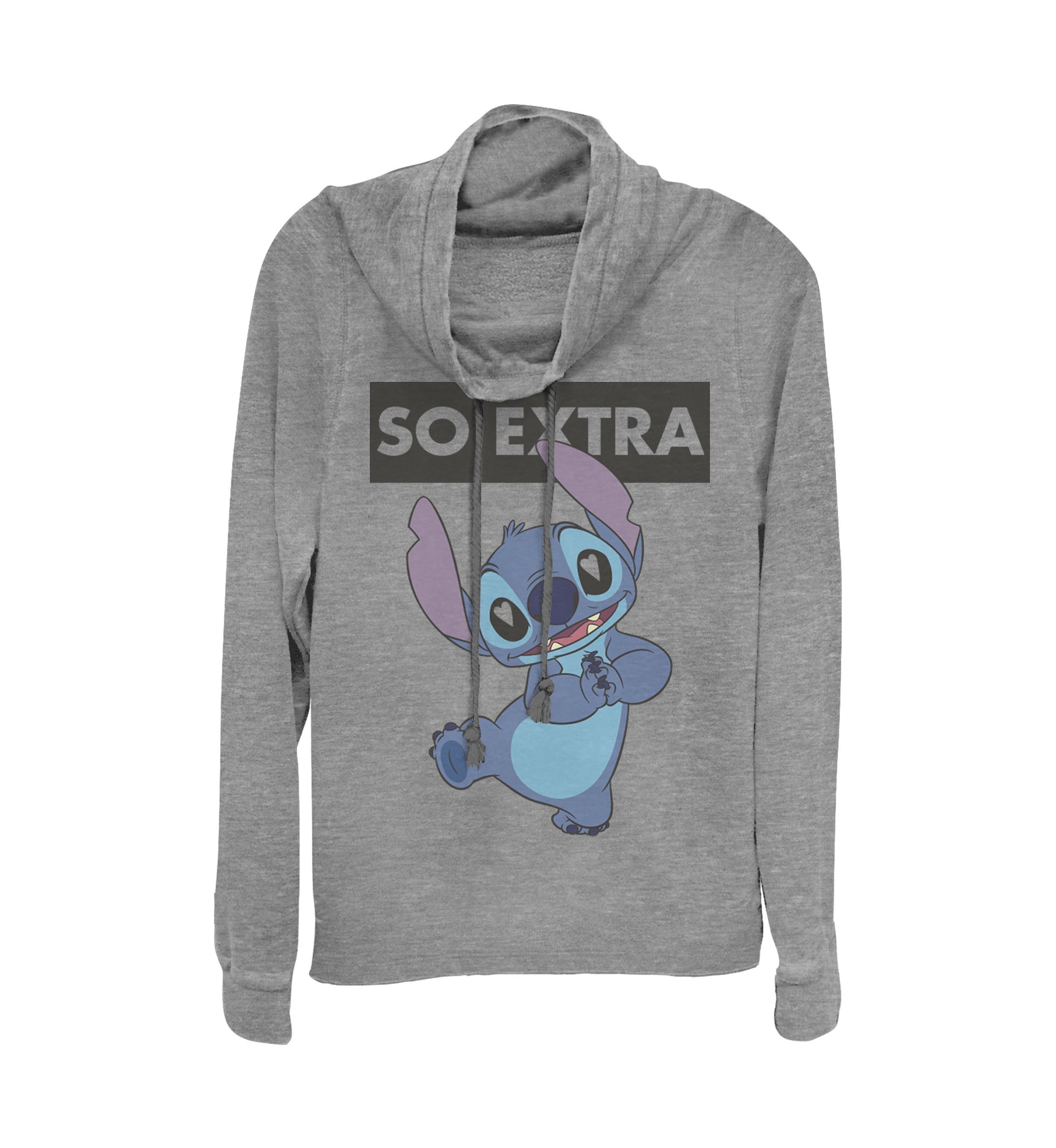 Juniors Licensed Disney So Extra Pullover Top