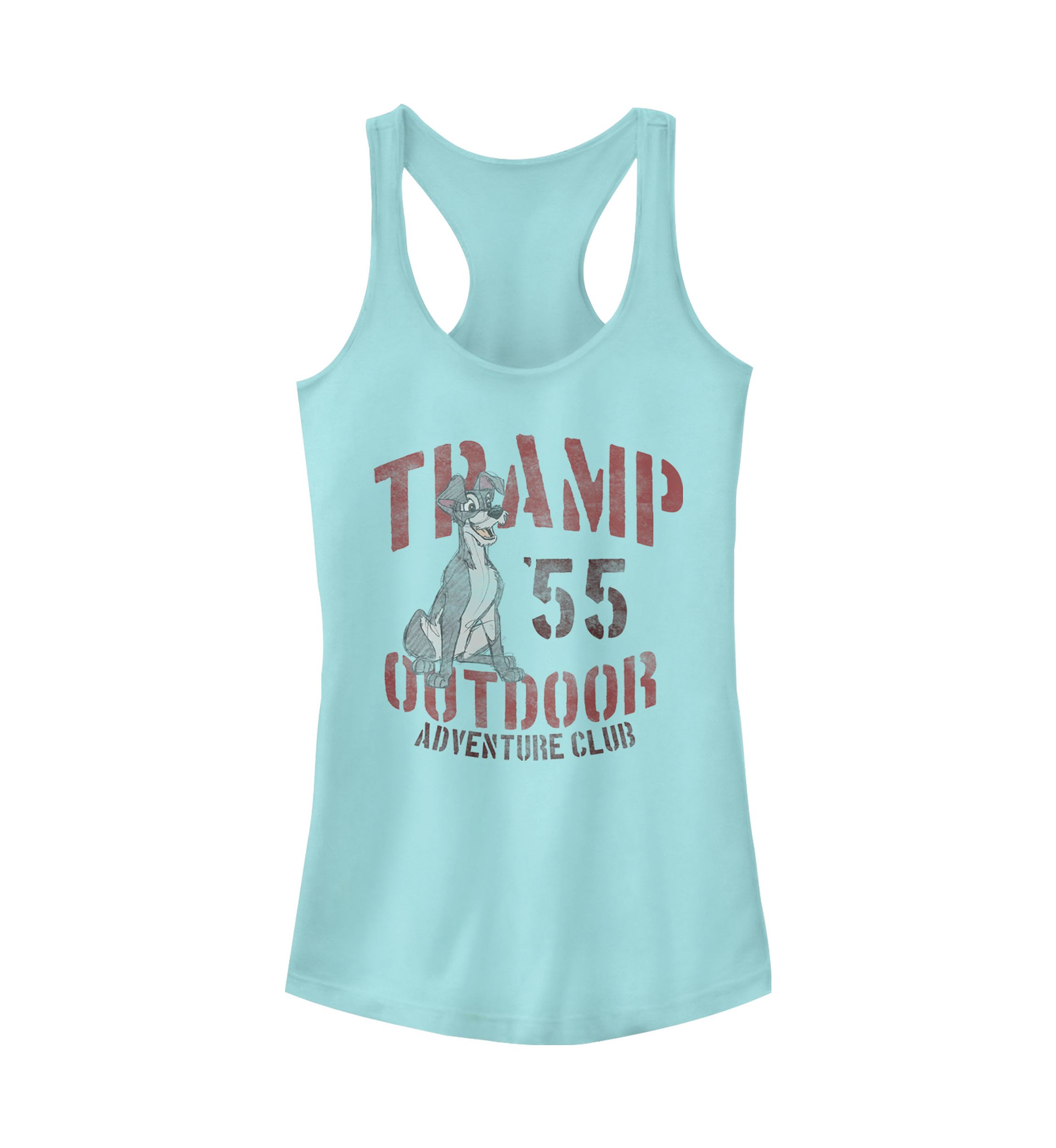 Juniors Licensed Disney Outdoor Tramp Tank Top