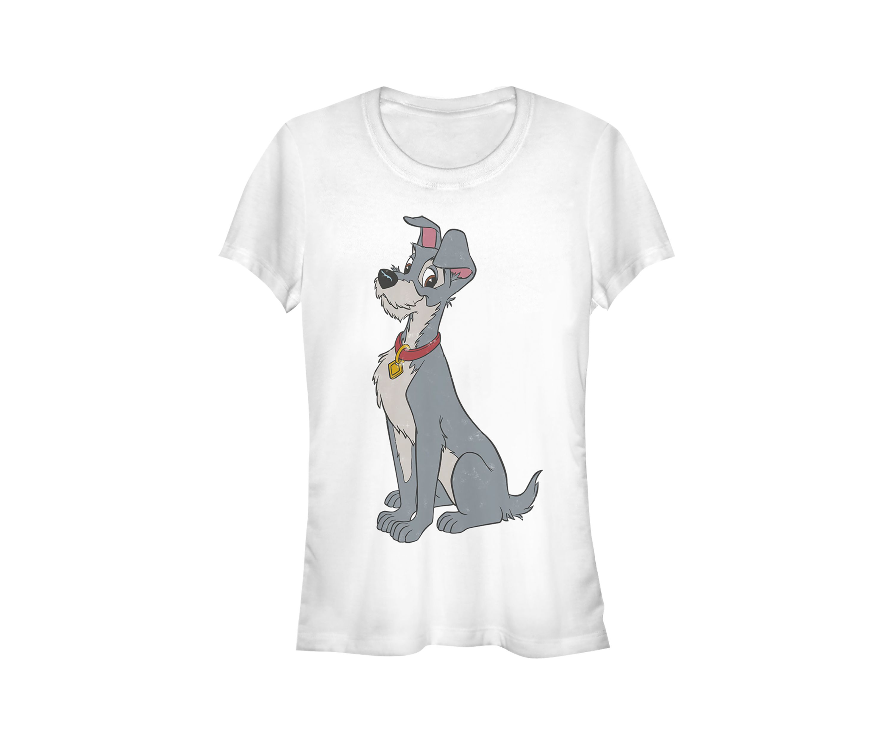 Juniors Officially Licensed Disney Lady and the Tramp T-Shirt