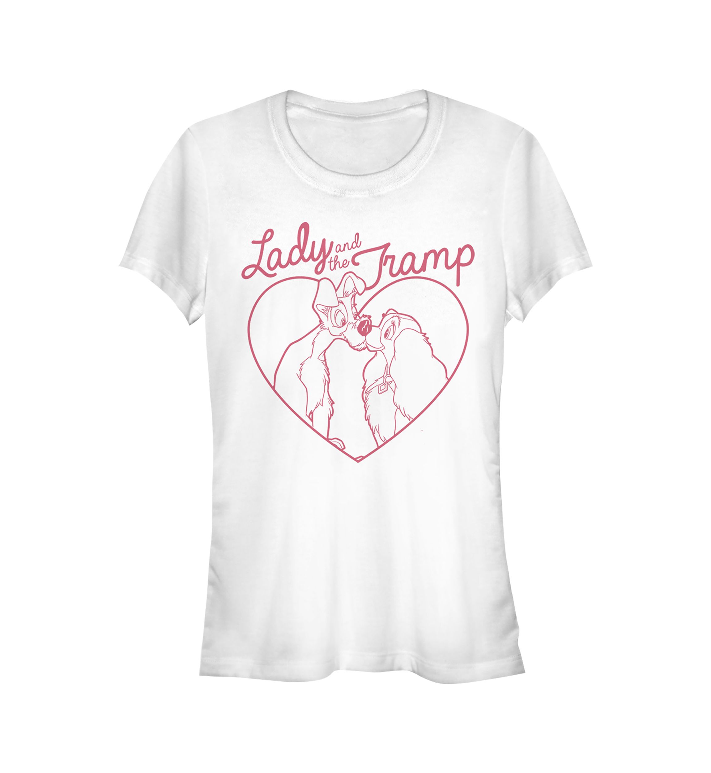 Juniors Licensed Disney Love Pups T-Shirt
