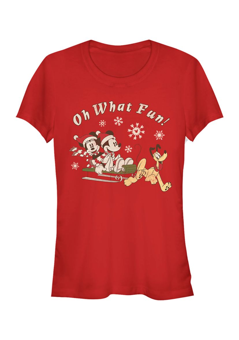 Juniors Officially Licensed Disney Mickey Classic T-Shirt