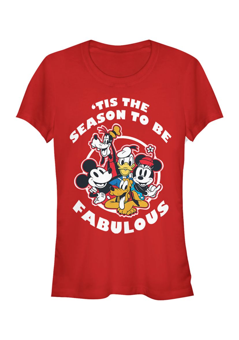 Juniors Officially Licensed Disney Mickey Classic T-Shirt