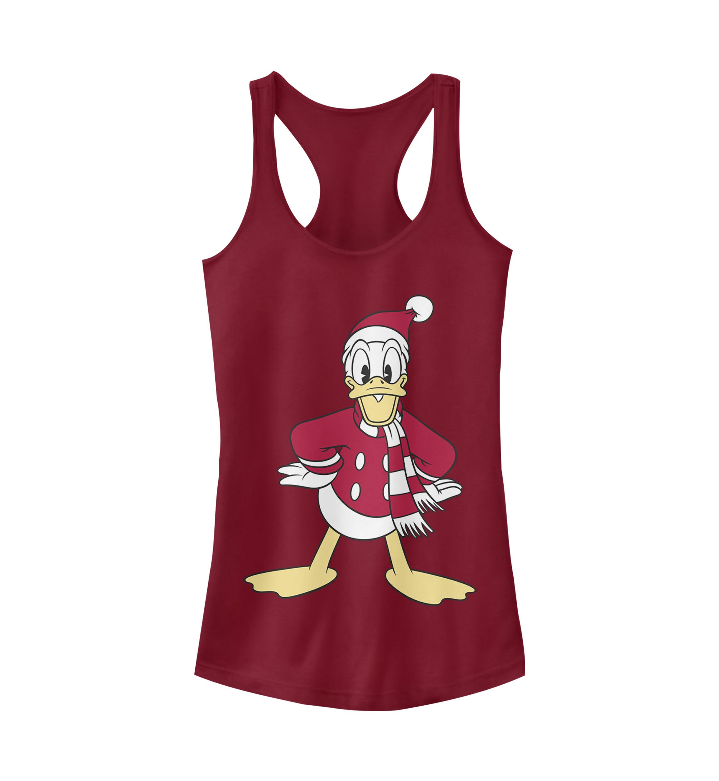 Juniors Licensed Disney Donald Hat Tank Top