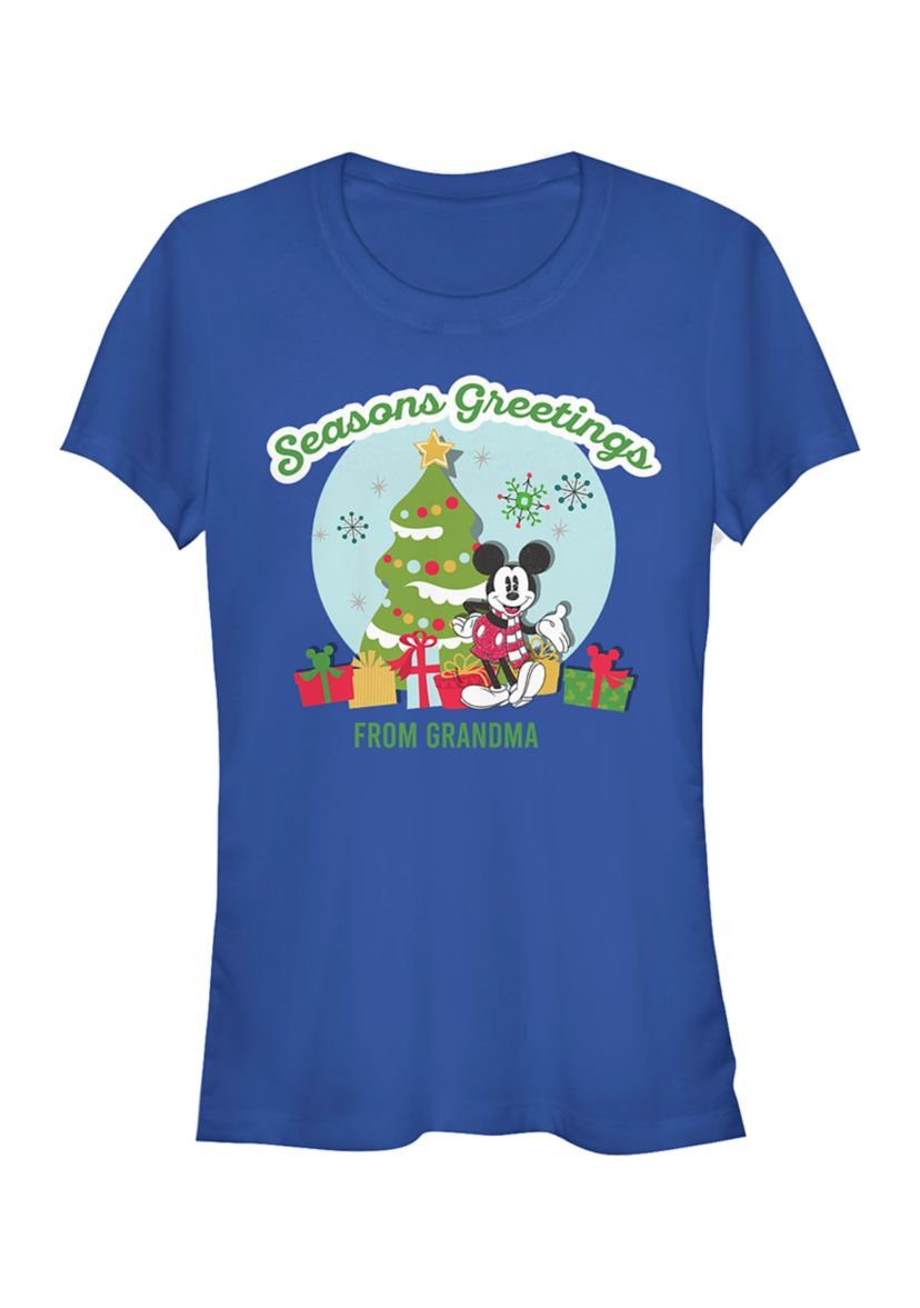 Juniors Officially Licensed Disney Mickey Classic T-Shirt
