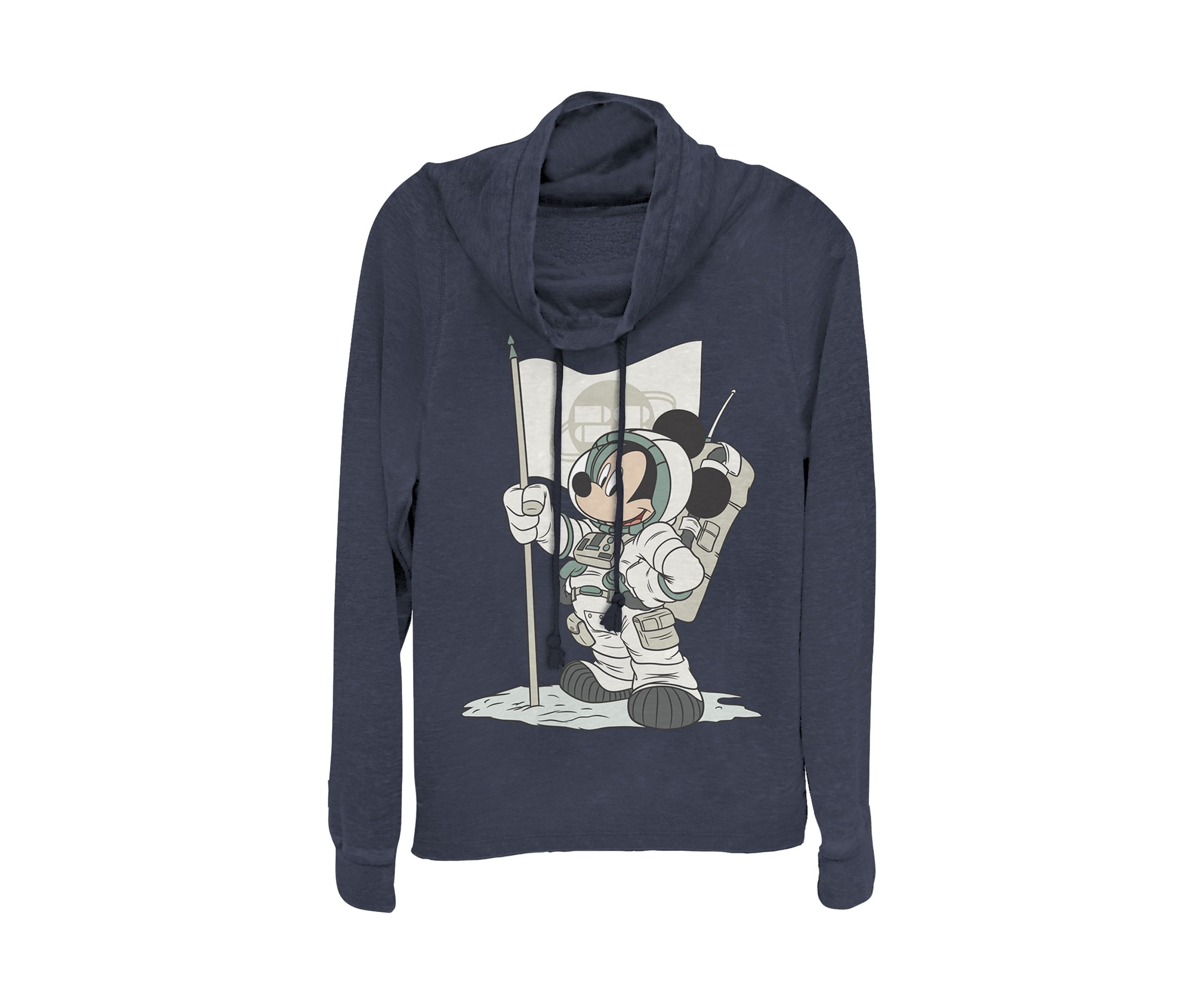 Juniors Licensed Disney Astro Mickey Pullover Top