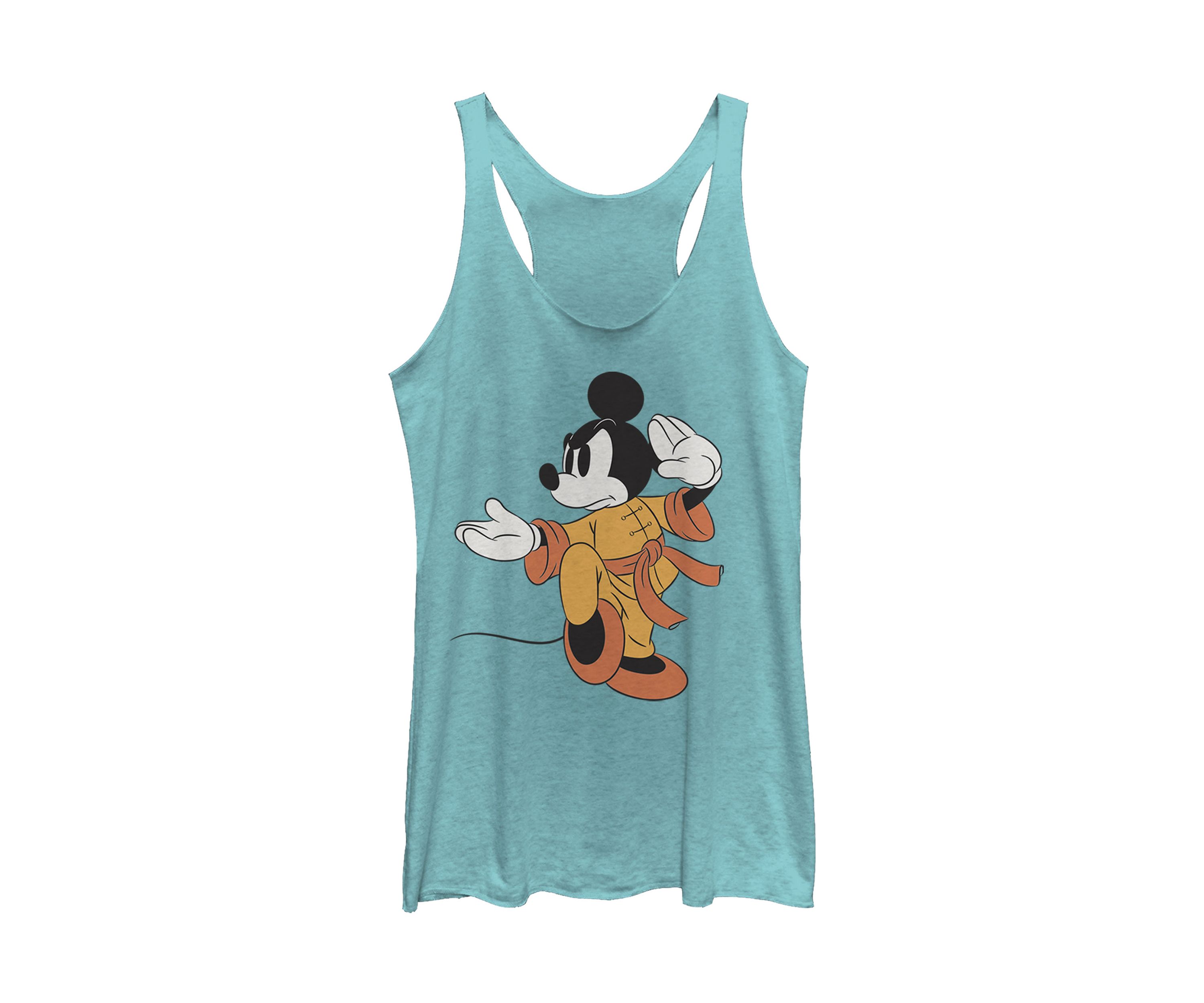 Juniors Licensed Disney Kung Fu Mickey Tank Top