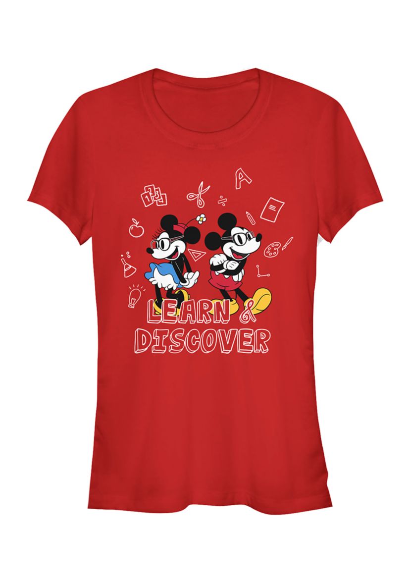 Juniors Officially Licensed Disney Mickey Classic T-Shirt