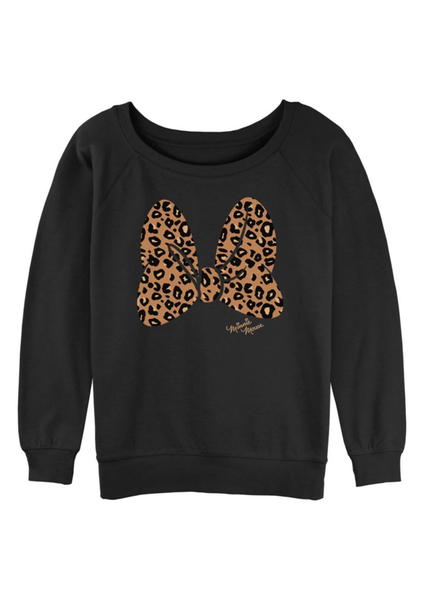 Animal Print Bow Graphic Tank