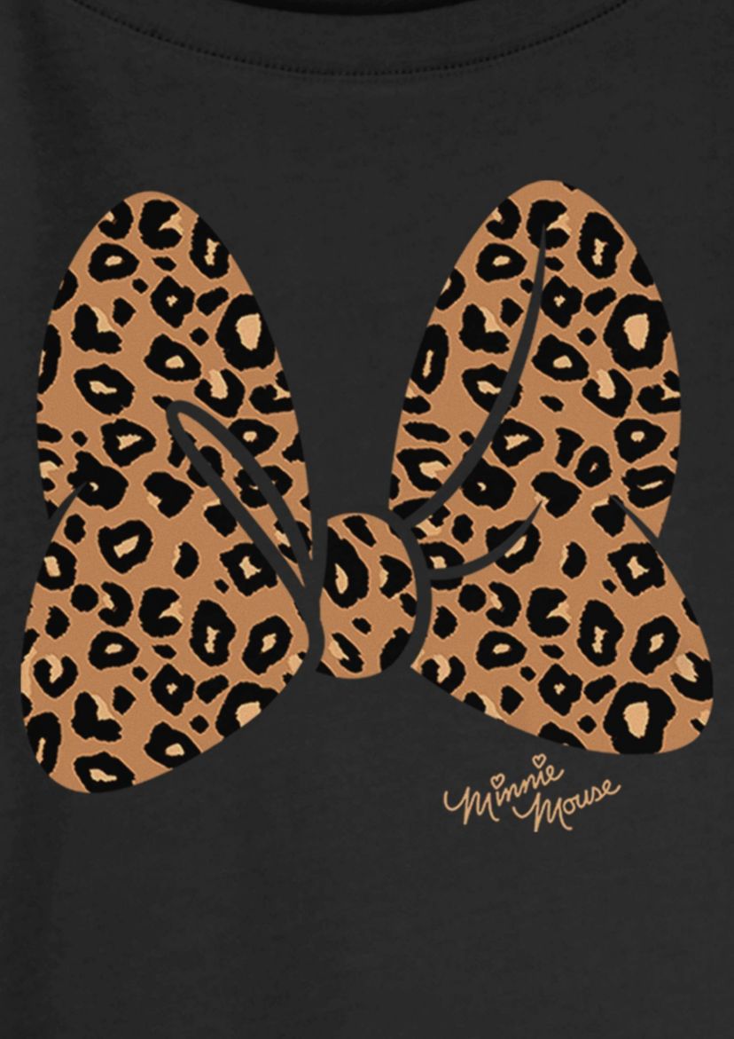 Animal Print Bow Graphic Tank