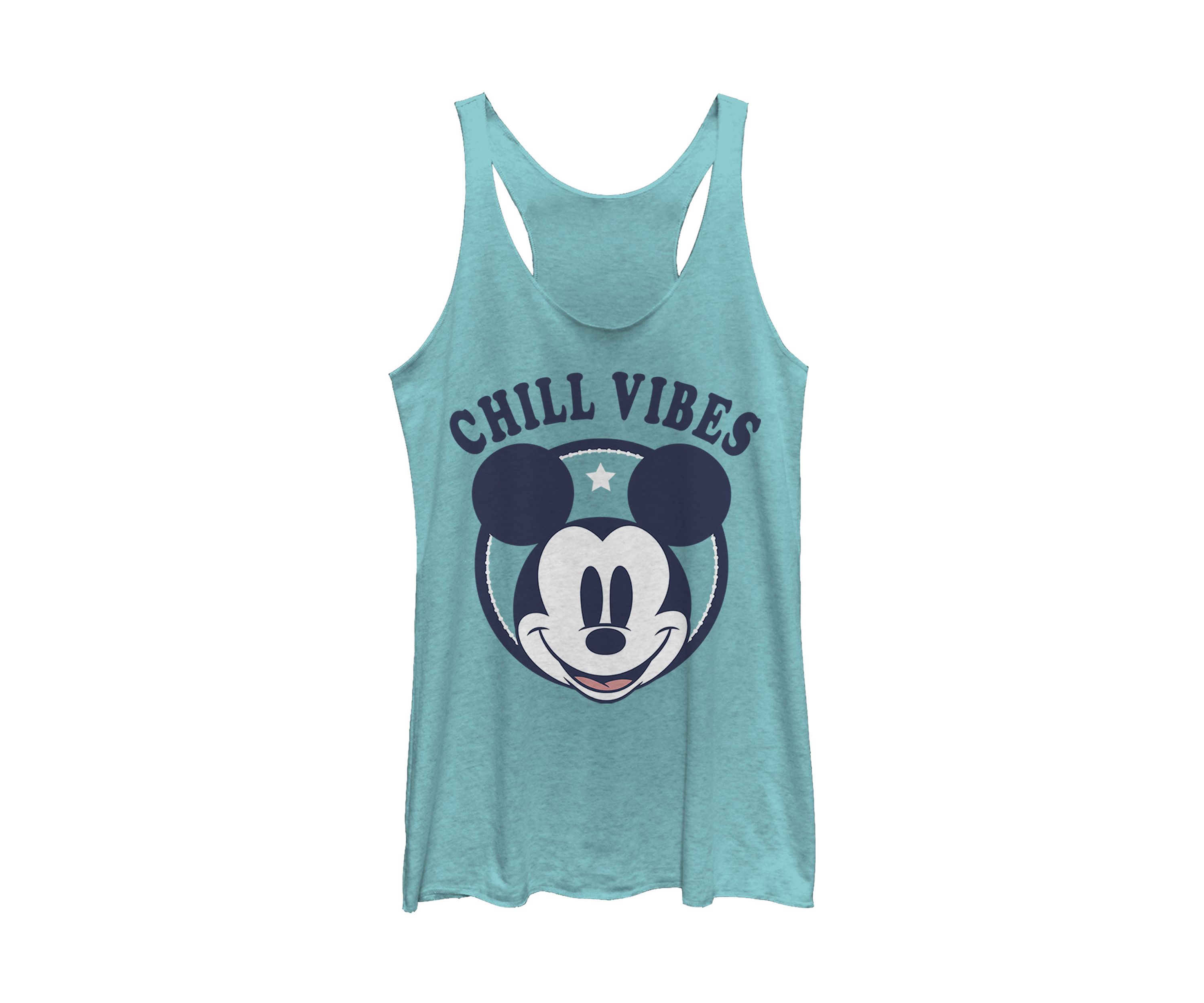 Juniors Licensed Disney Chill Vibes Tank Top