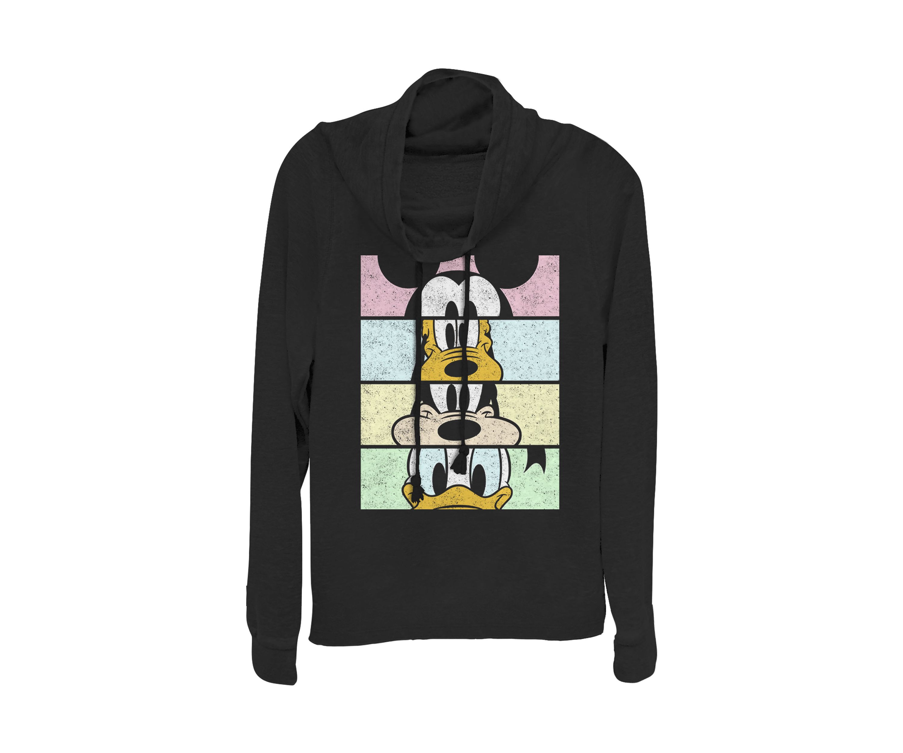 Juniors Licensed Disney Crew Crop Pullover Top