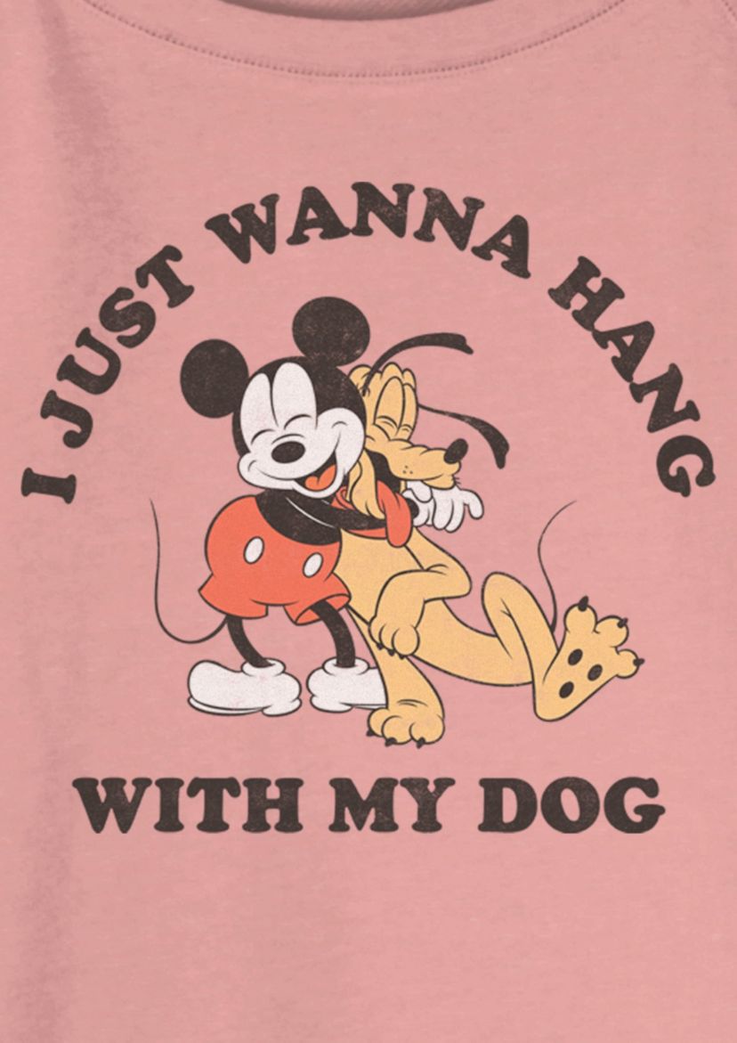 Mickey Dog Fill Lover Graphic Tank