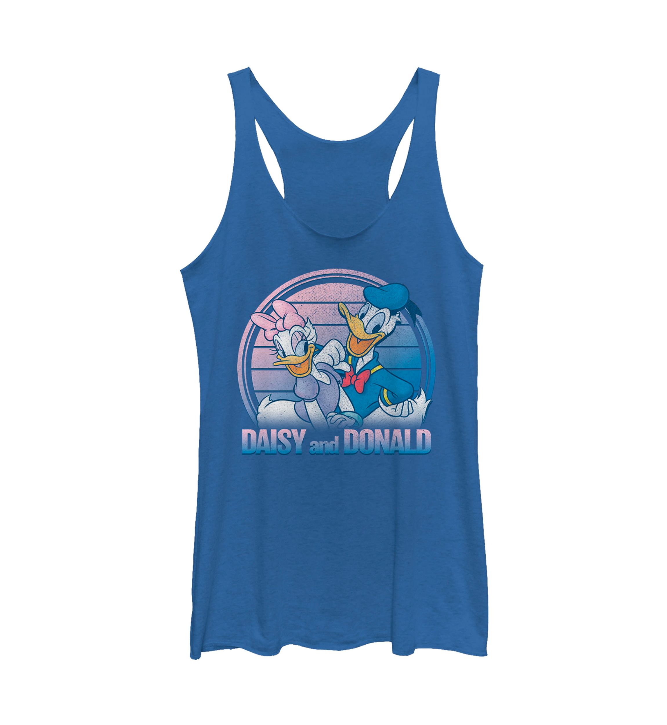Juniors Licensed Disney Daisy And Donald Tank Top