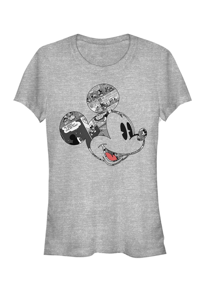 Juniors Licensed Disney Comic Mouse T-Shirt
