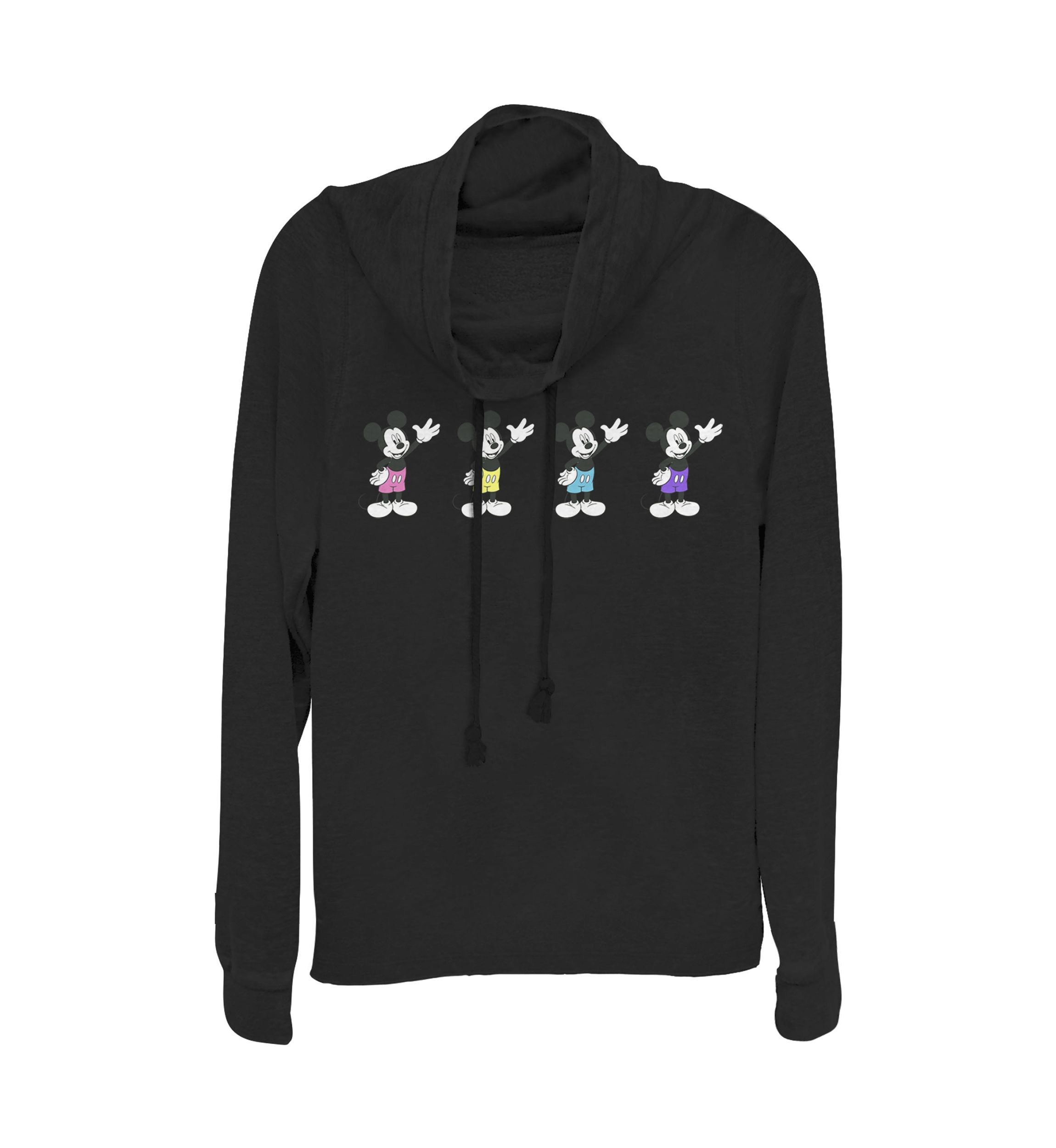 Juniors Licensed Disney Neon Pants Pullover Top