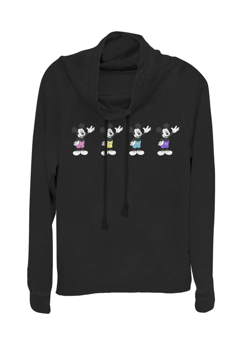 Juniors Licensed Disney Neon Pants Pullover Top