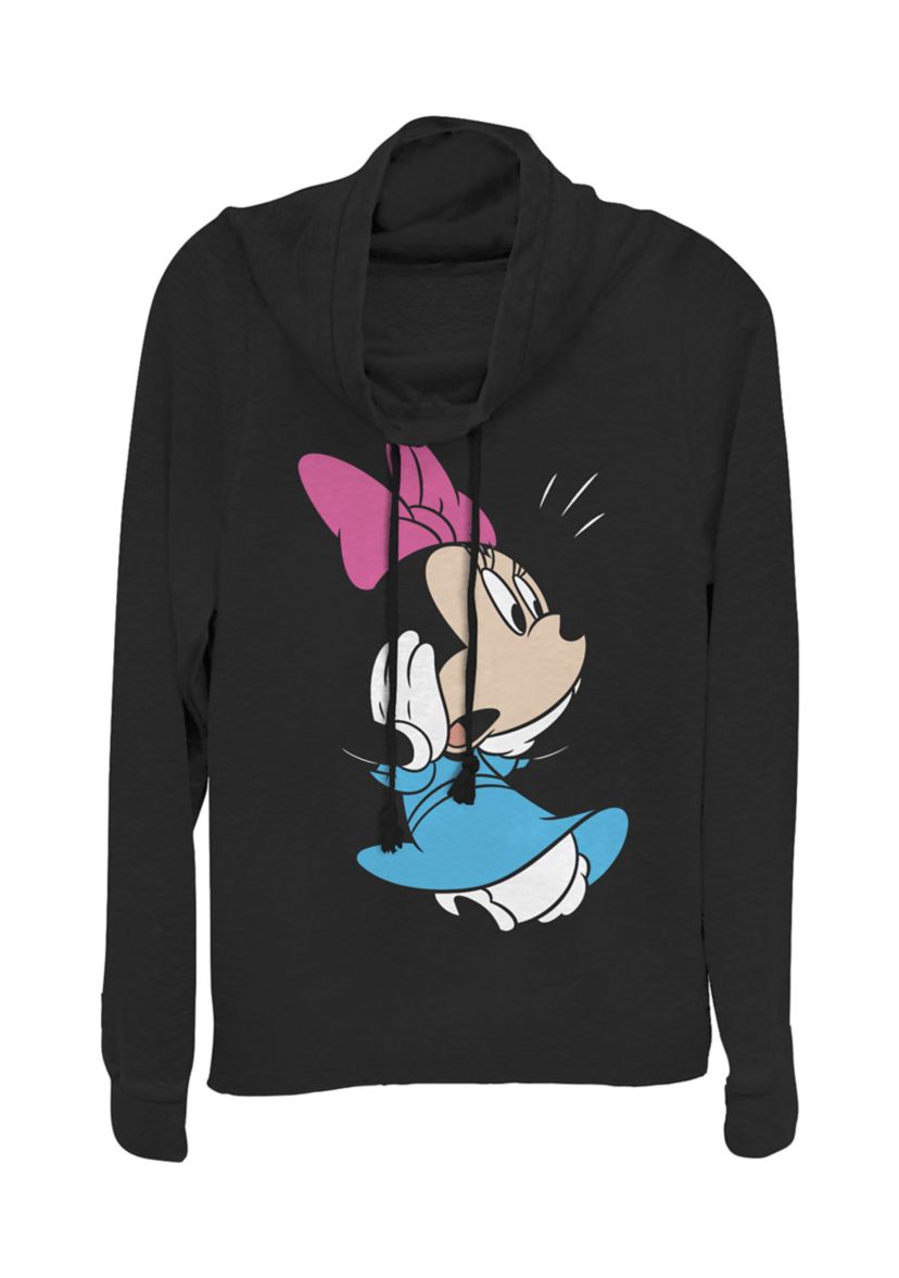 Juniors Licensed Disney Minnie Pullover Top