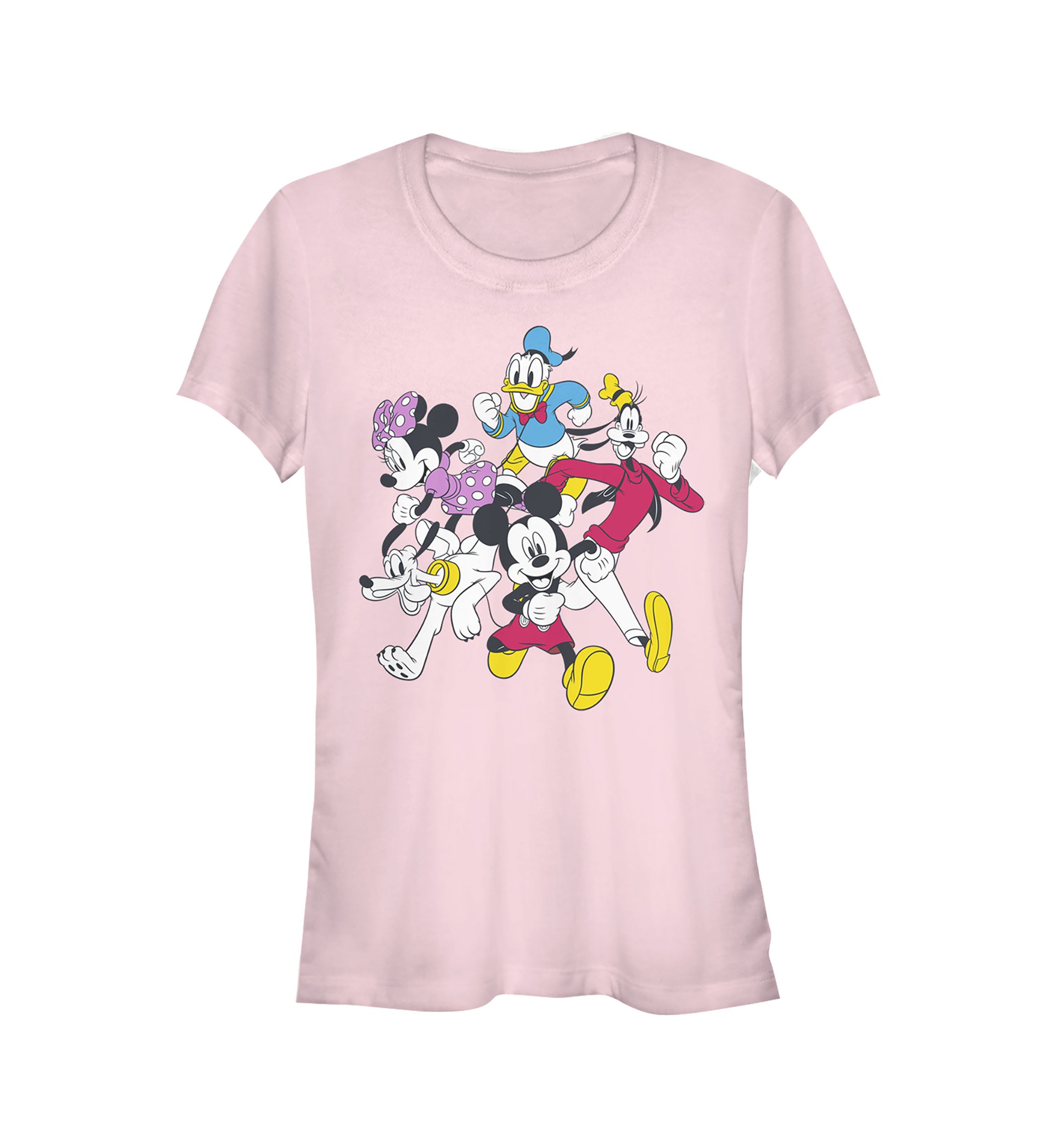 Juniors Licensed Disney Mickey And Friends T-Shirt