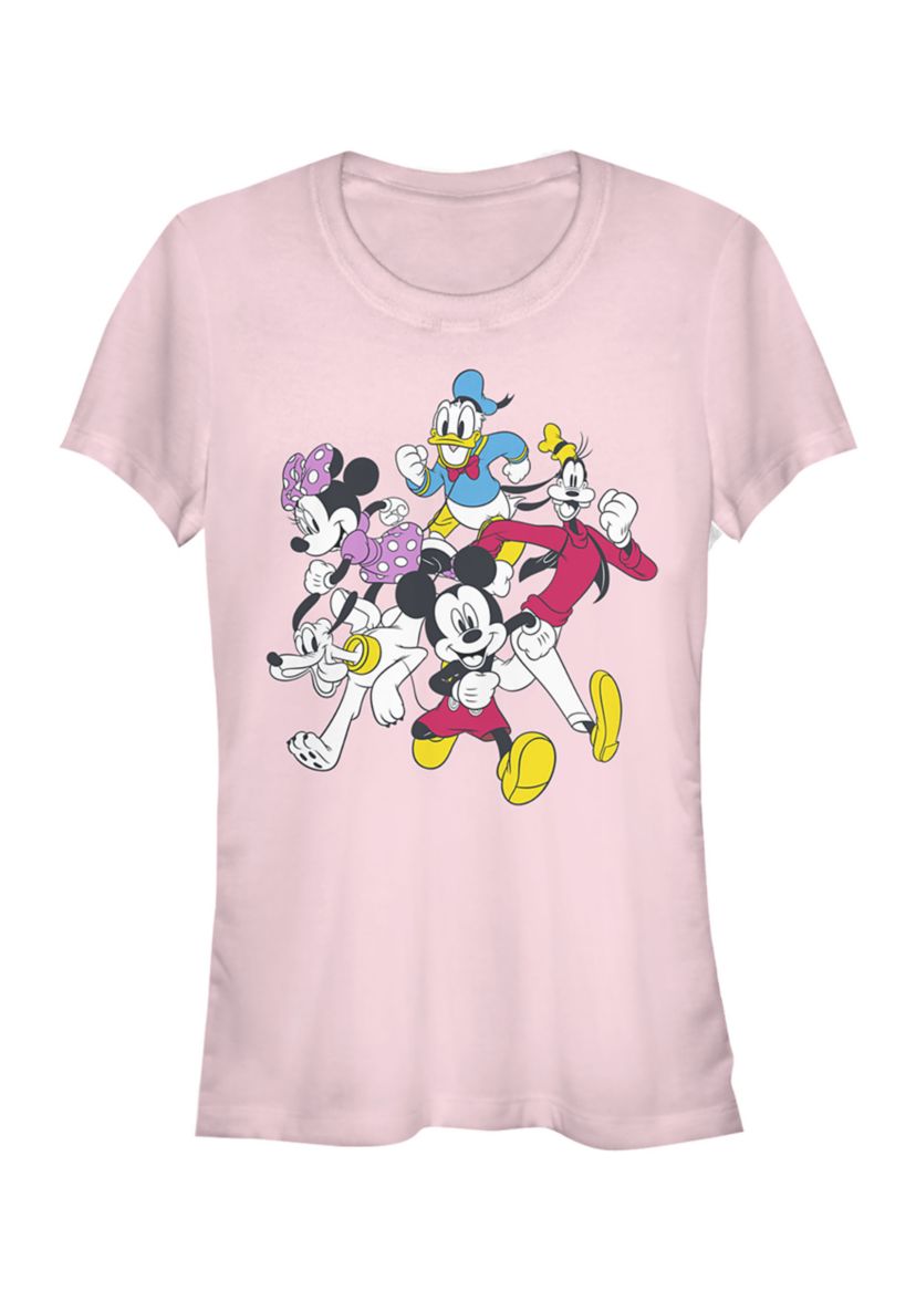 Juniors Licensed Disney Mickey And Friends T-Shirt