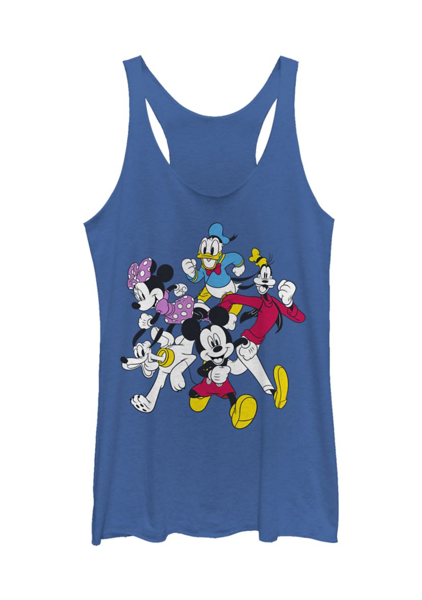 Juniors Licensed Disney Mickey And Friends Tank Top