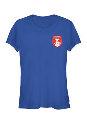 Disney Women's Junior's Canada Badge Graphic T-Shirt, Medium