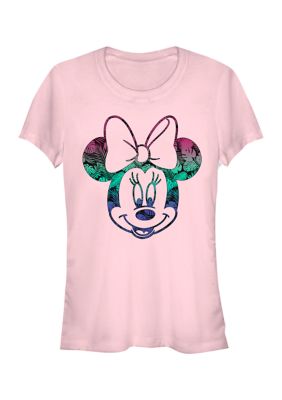 Women's Junior's Licensed Disney Tropic Fill Minnie T-Shirt