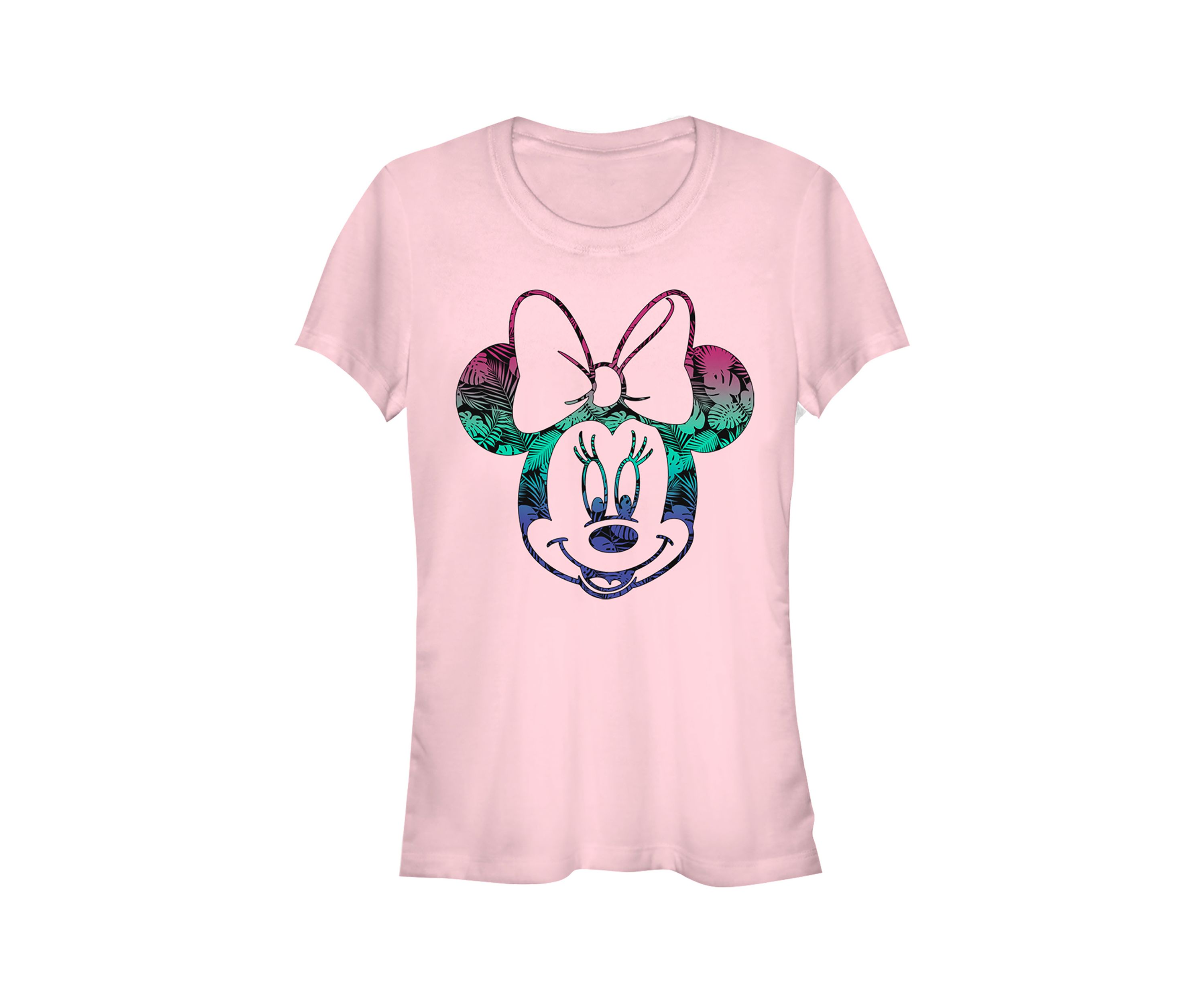 Juniors Licensed Disney Tropic Fill Minnie T-Shirt