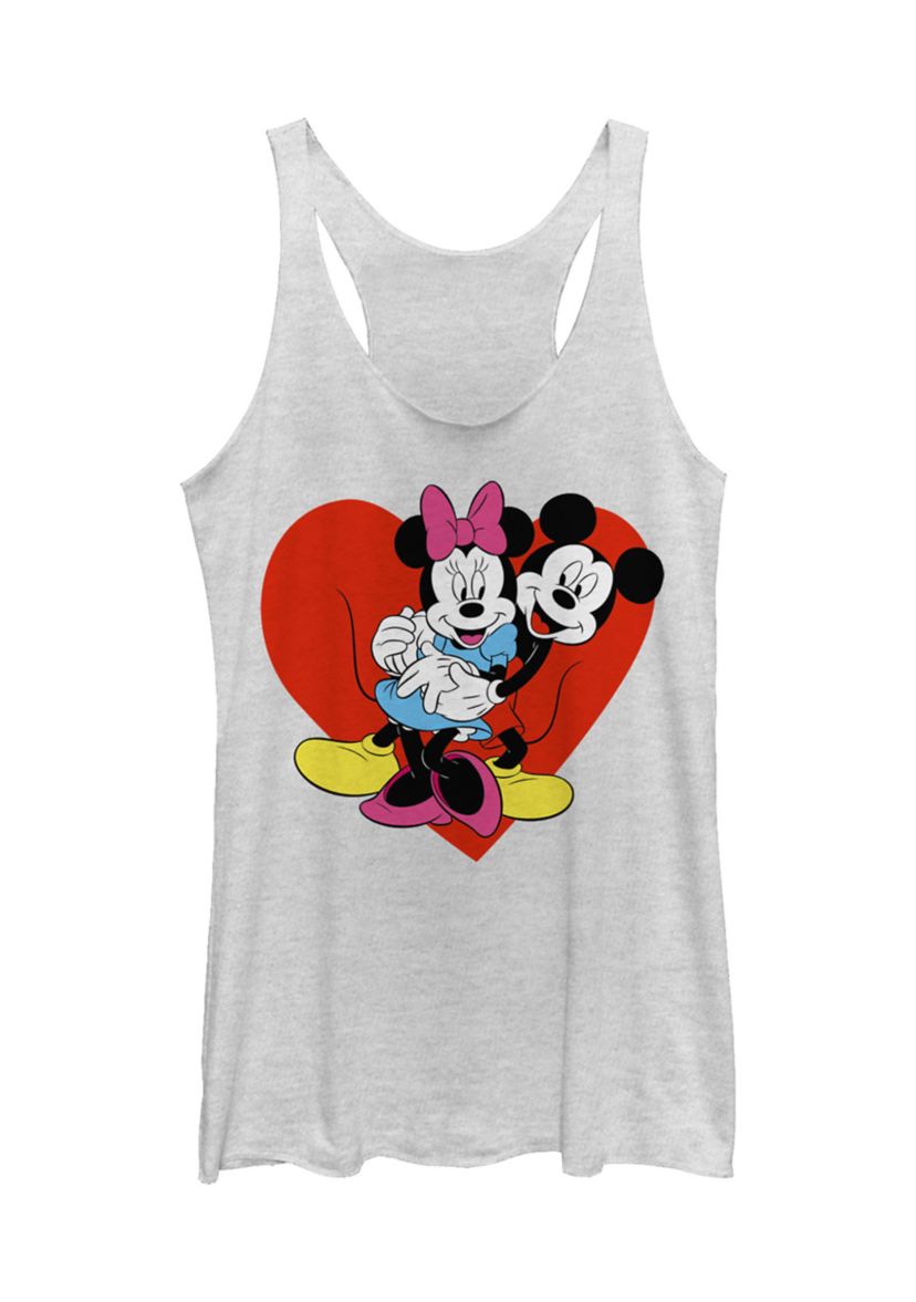 Juniors Licensed Disney Be Mine Tank Top