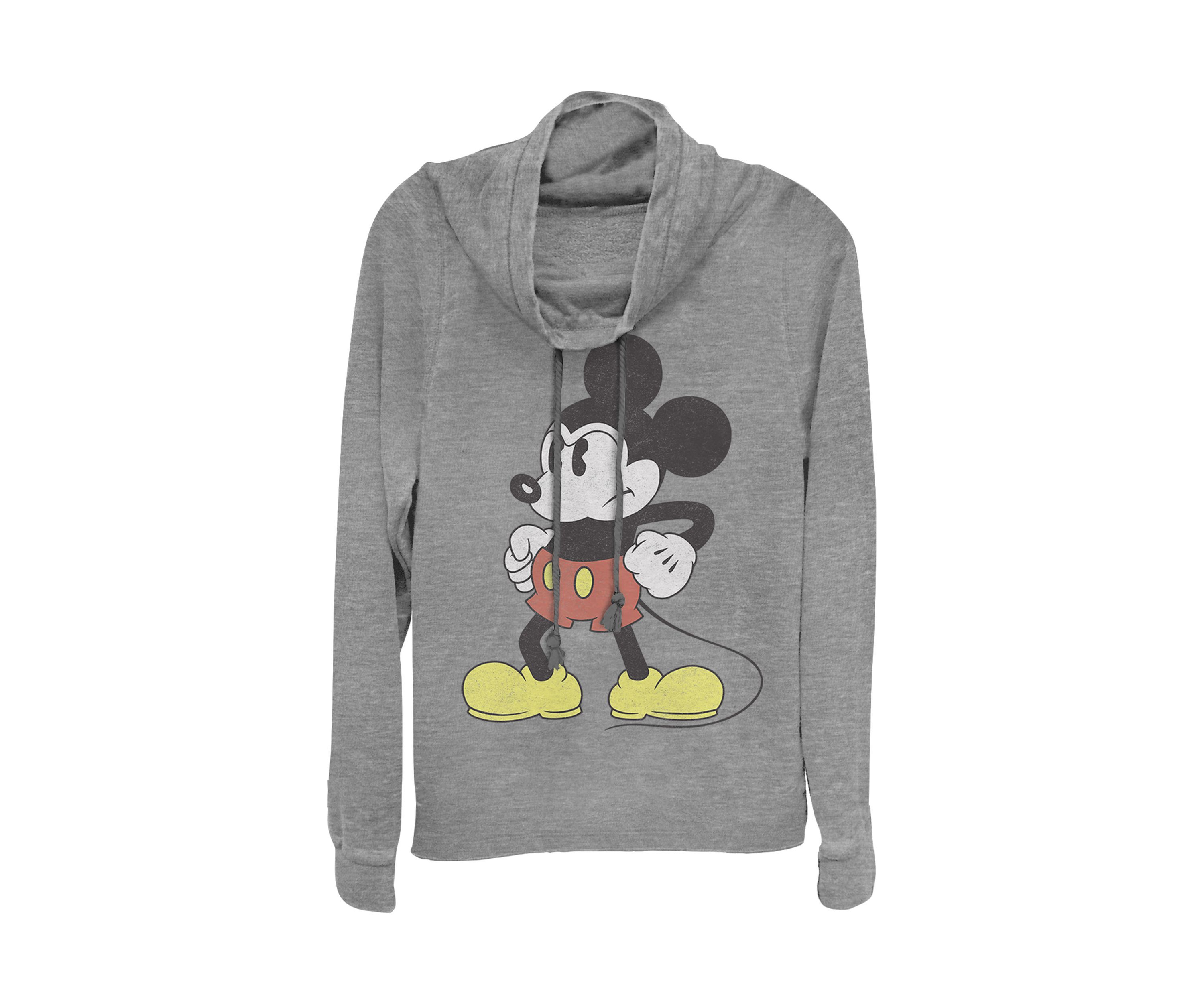 Juniors Licensed Disney Mightiest Mouse Pullover Top