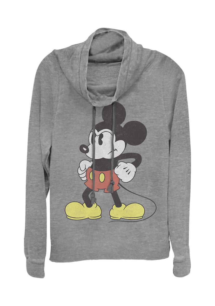 Juniors Licensed Disney Mightiest Mouse Pullover Top