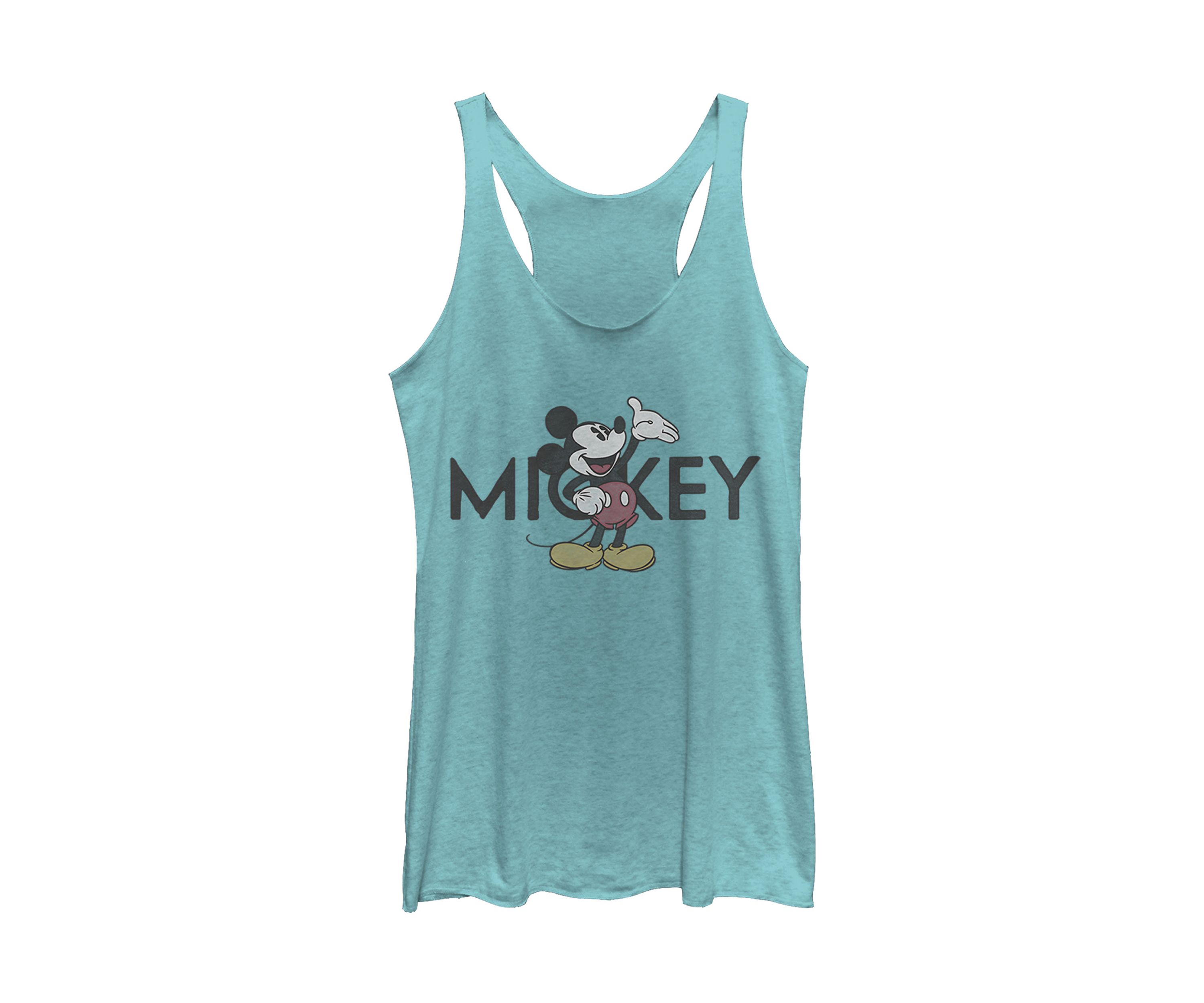 Juniors Licensed Disney Vintage Mickey Tank Top