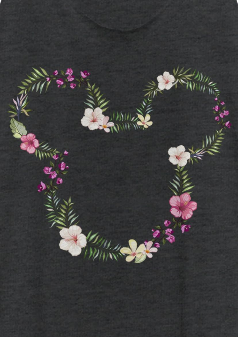 Floral Mickey Graphic Tank