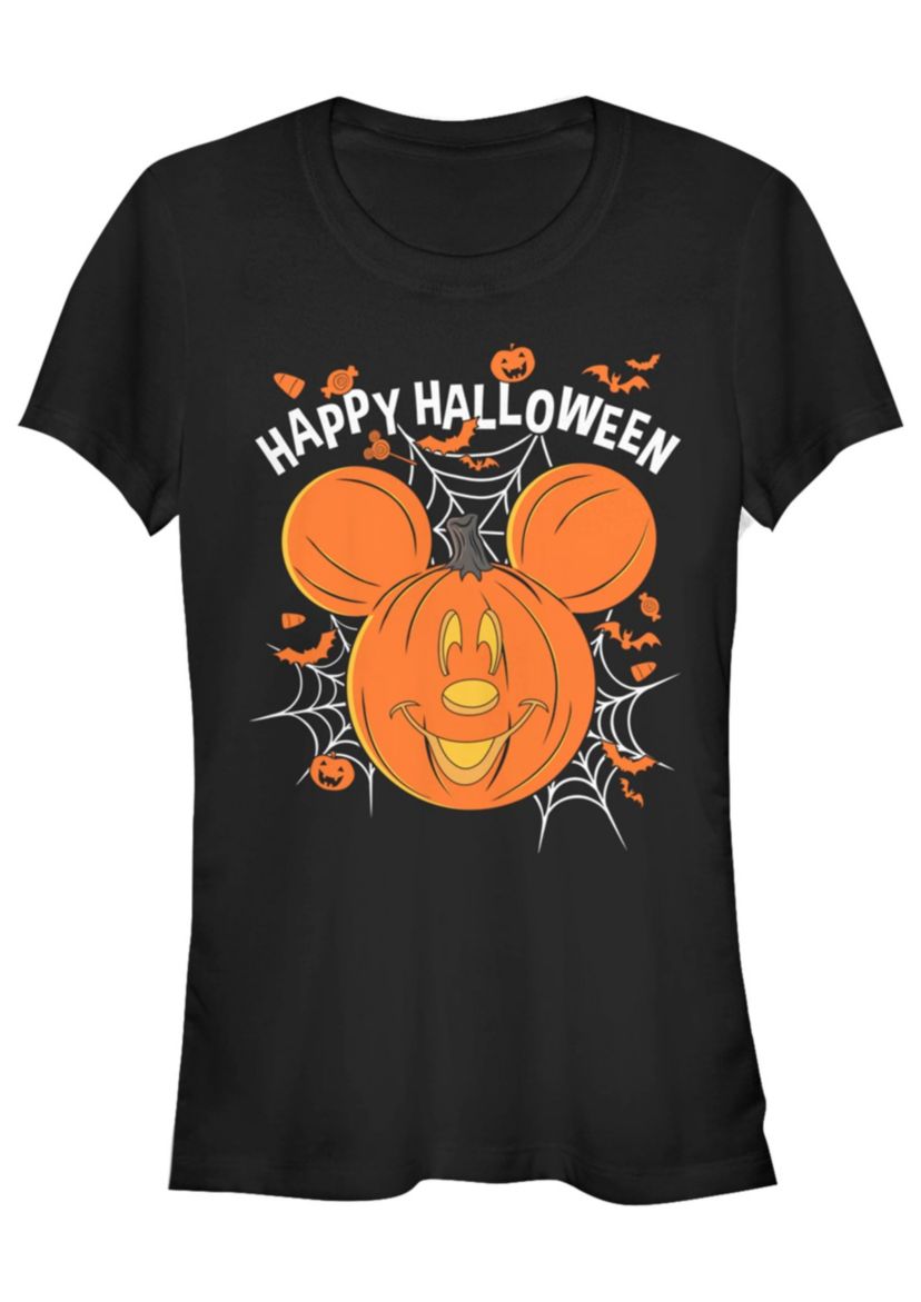 Mickey Mouse Jack O Lantern Graphic T-Shirt
