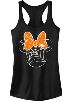 Disney Women's Mini Webs Graphic Tank Top, Black, 2XL
