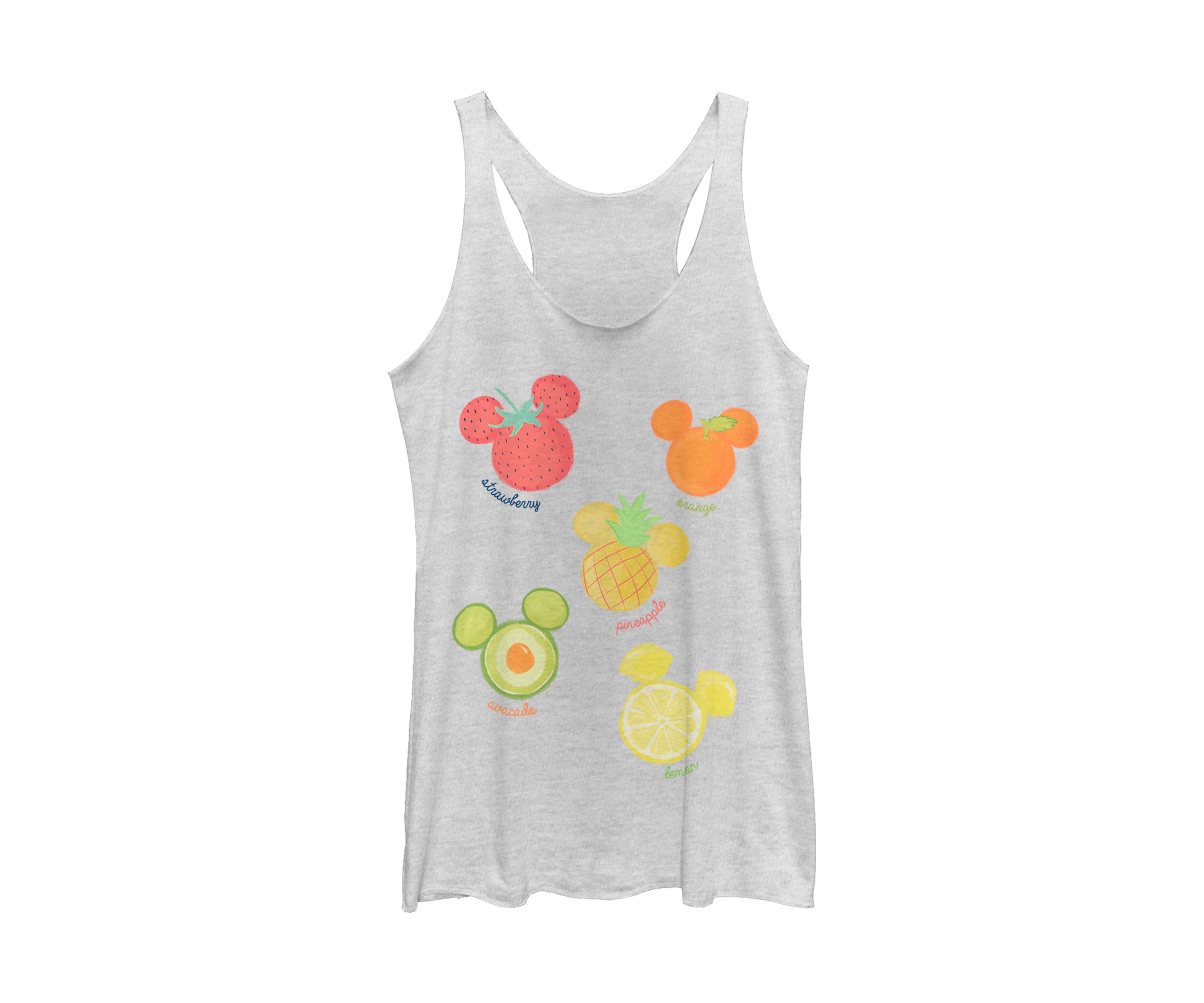 Juniors  Assorted Fruit Graphic Tank