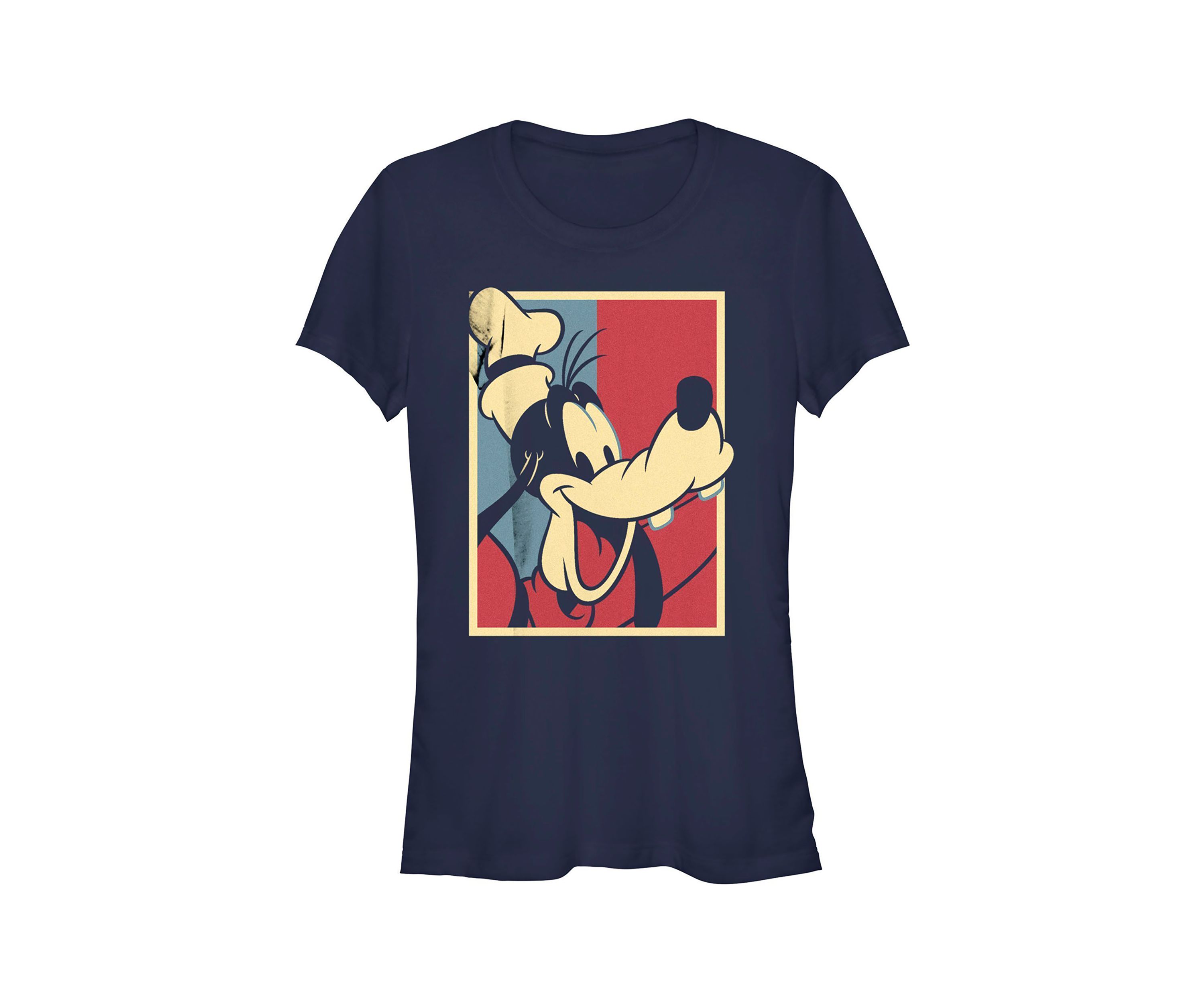 Goofy Red And Blue Graphic T-Shirt