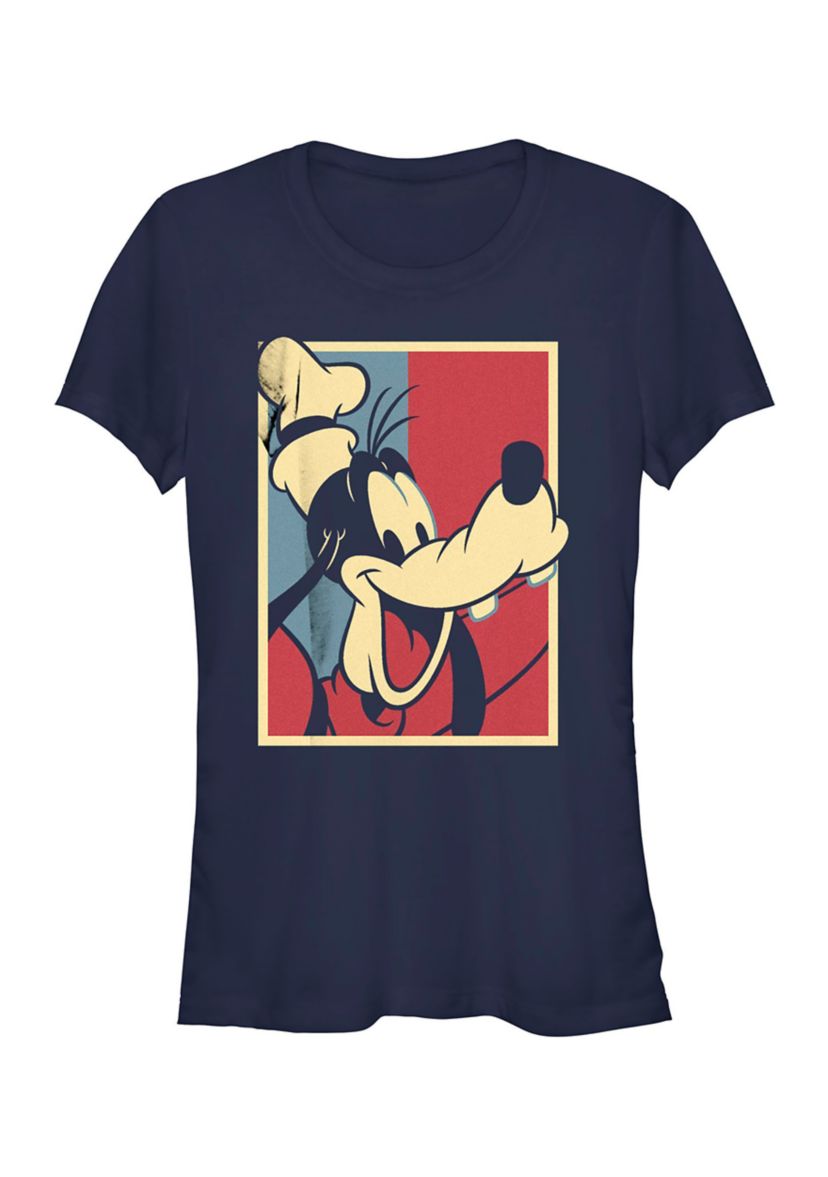Goofy Red And Blue Graphic T-Shirt