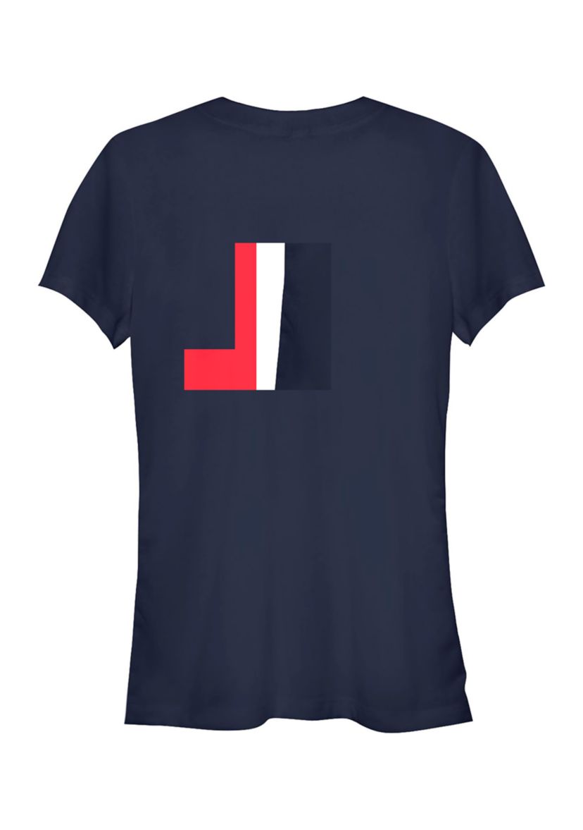 Goofy Red And Blue Graphic T-Shirt