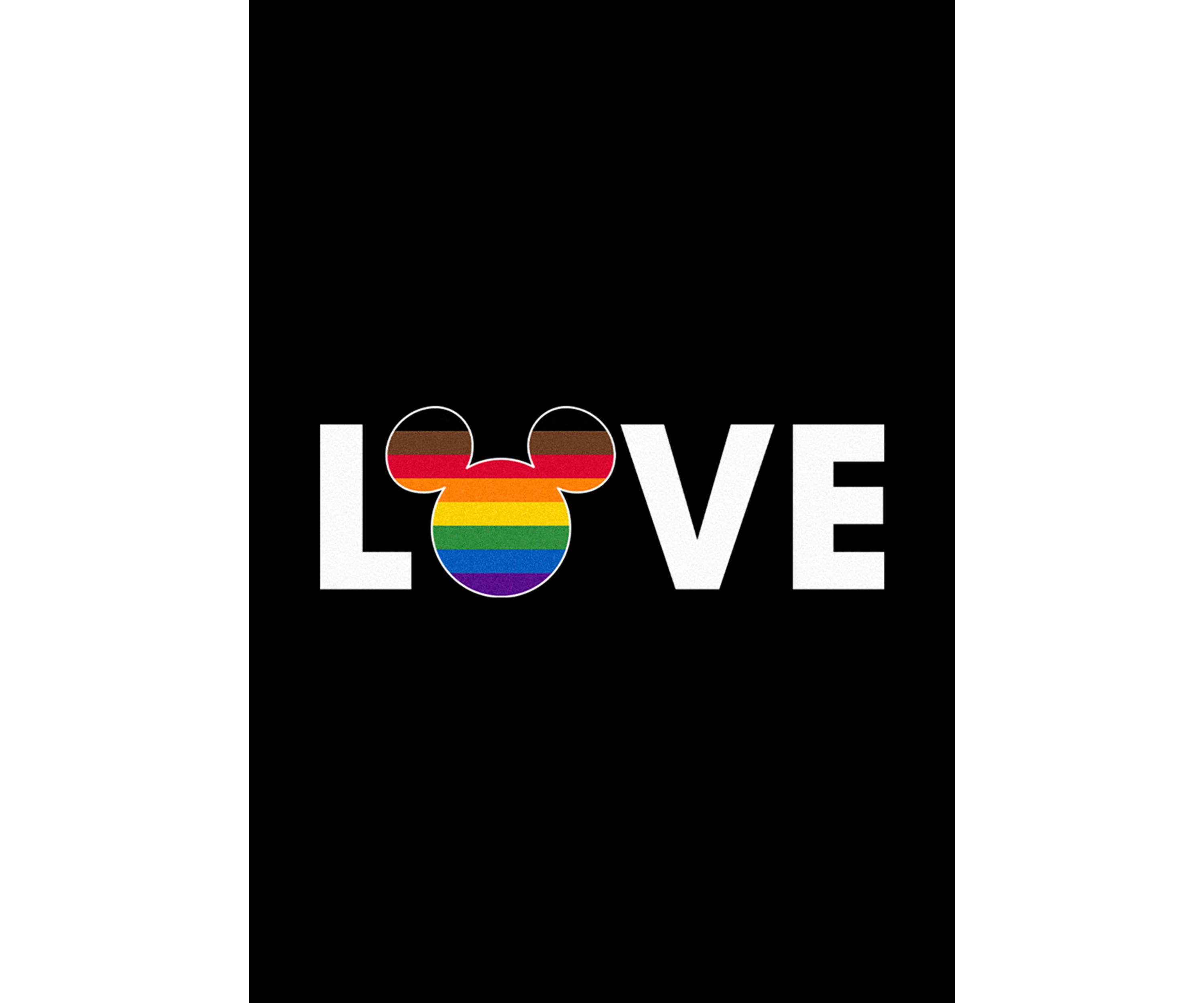 Rainbow Love Graphic T-Shirt