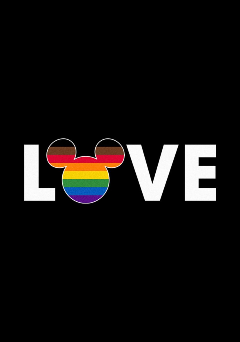 Rainbow Love Graphic T-Shirt