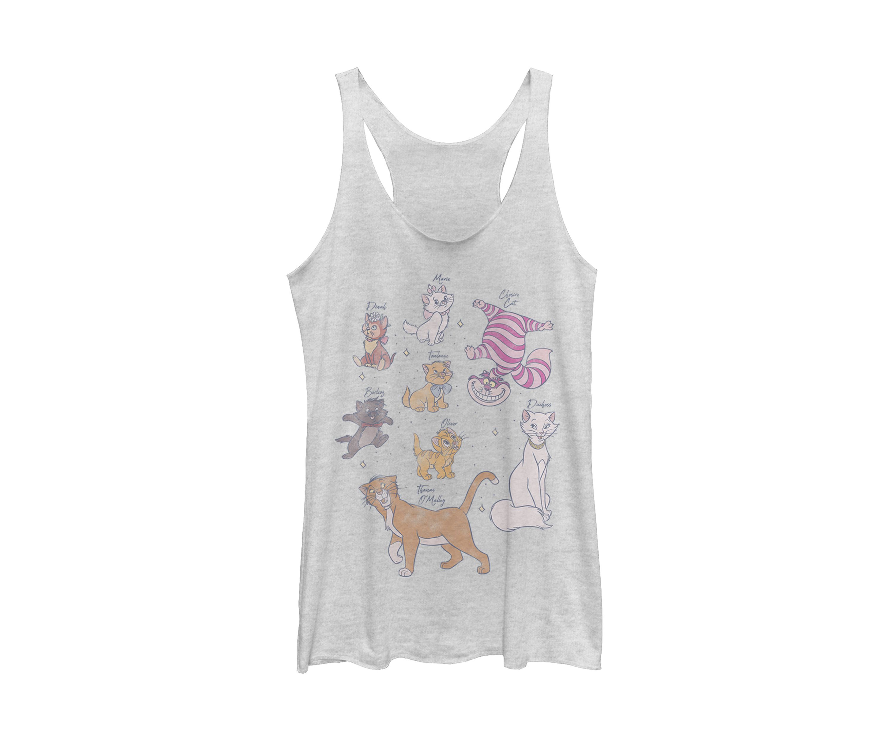 Juniors Licensed Disney Kitties Tank Top