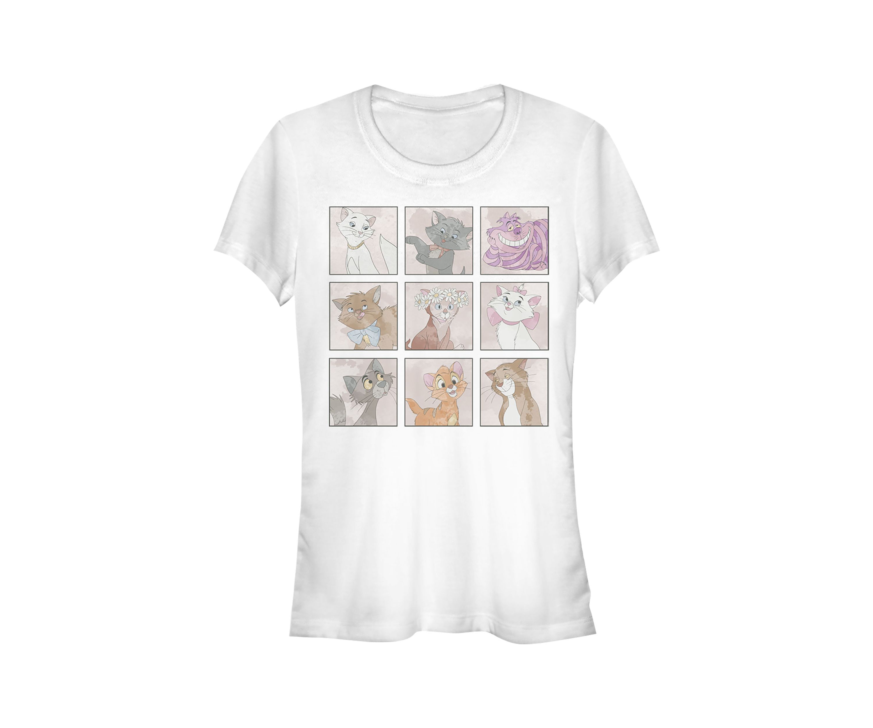 Juniors Licensed Disney Kitties T-Shirt