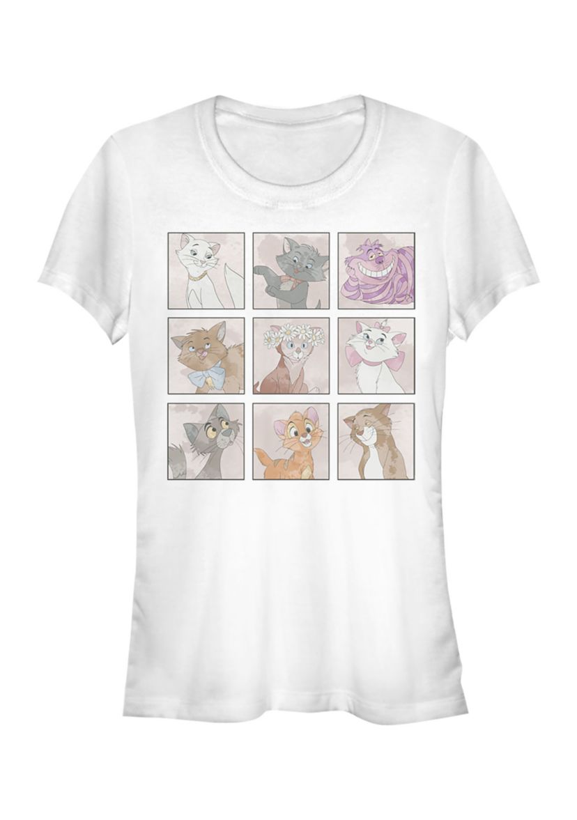 Juniors Licensed Disney Kitties T-Shirt
