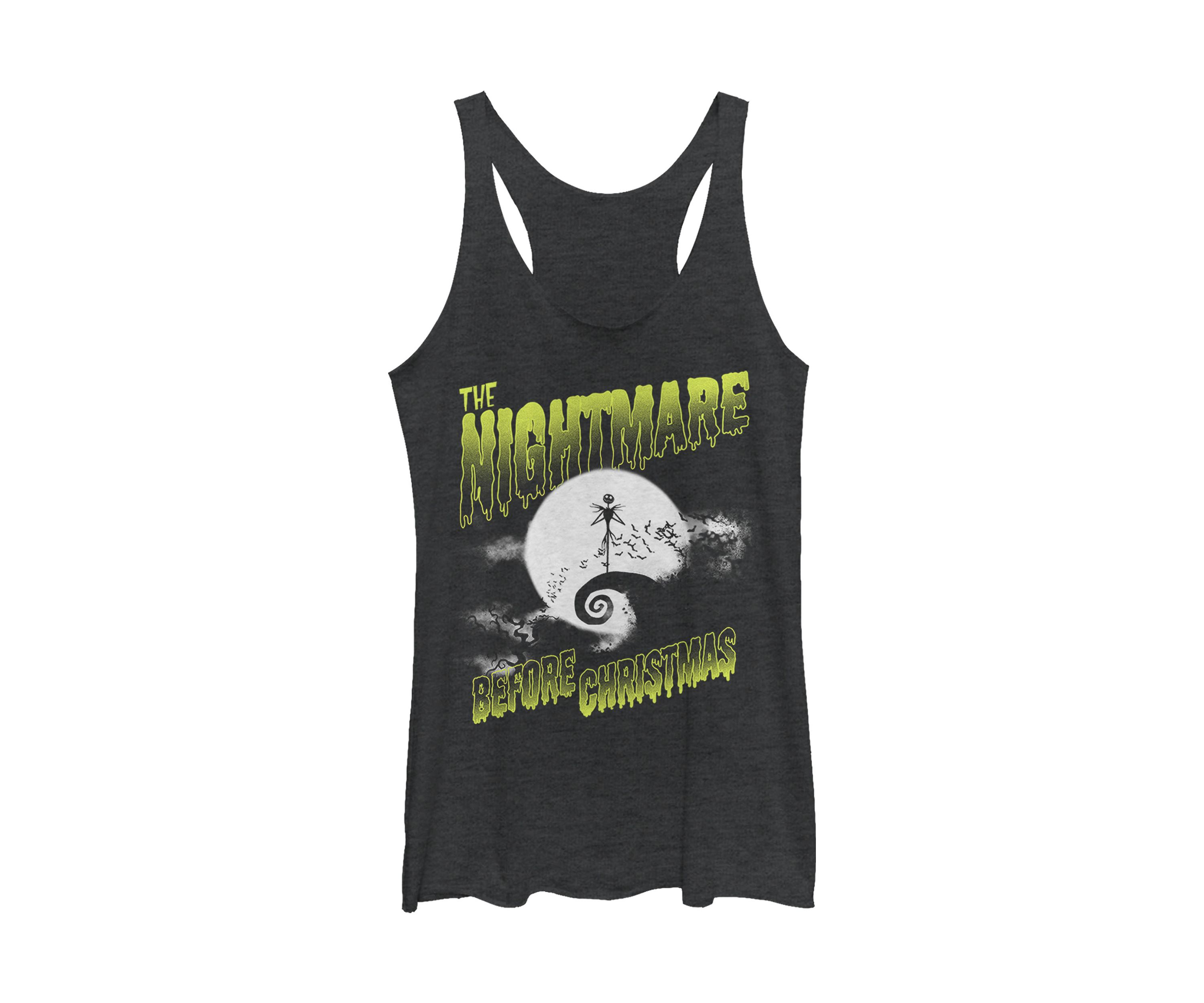 Juniors Licensed Disney Spooky Nightmare Tank Top
