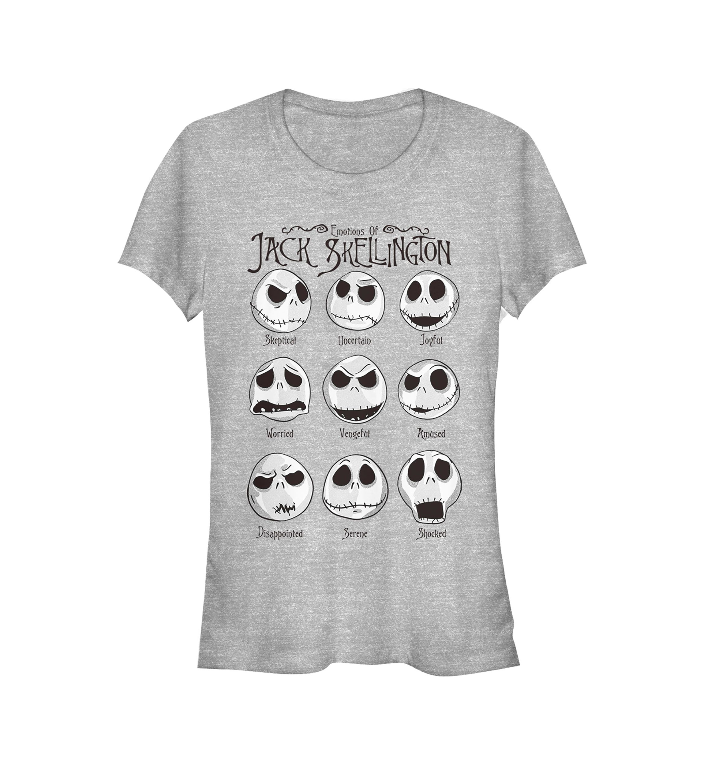 Juniors Officially Licensed Disney Nightmare Before Christmas T-Shirt