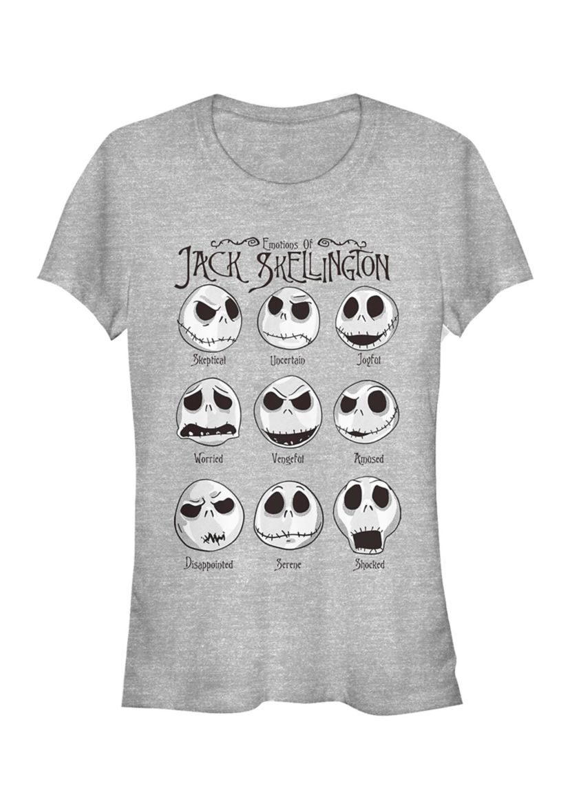 Juniors Officially Licensed Disney Nightmare Before Christmas T-Shirt